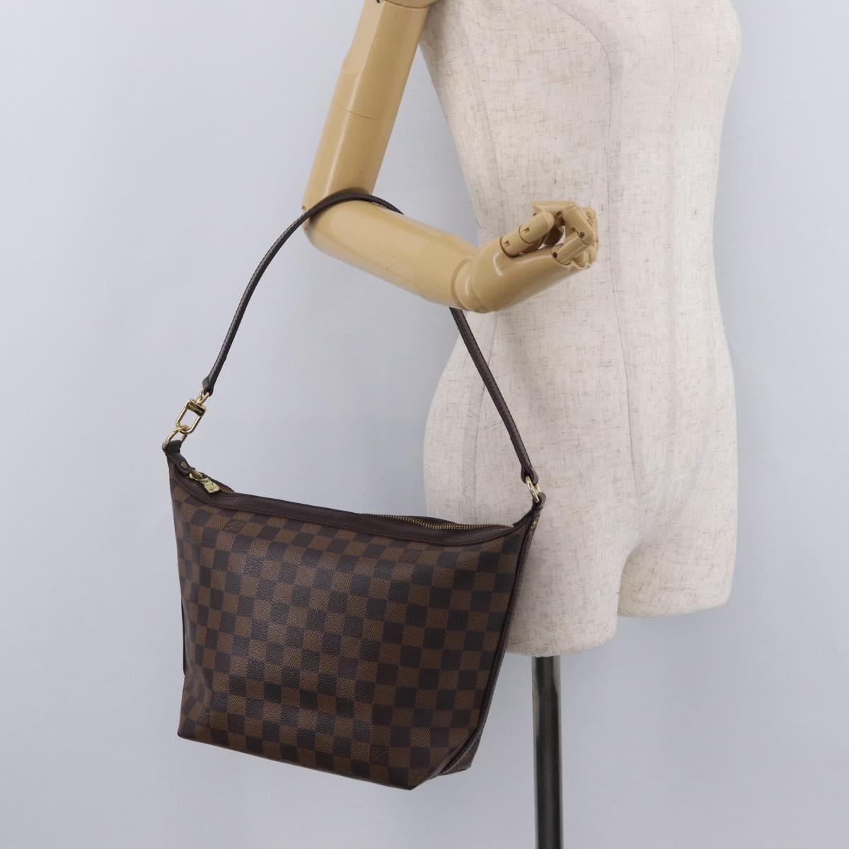 Louis Vuitton Illovo Damier Brown Canvas Handbag (Pre-Owned)