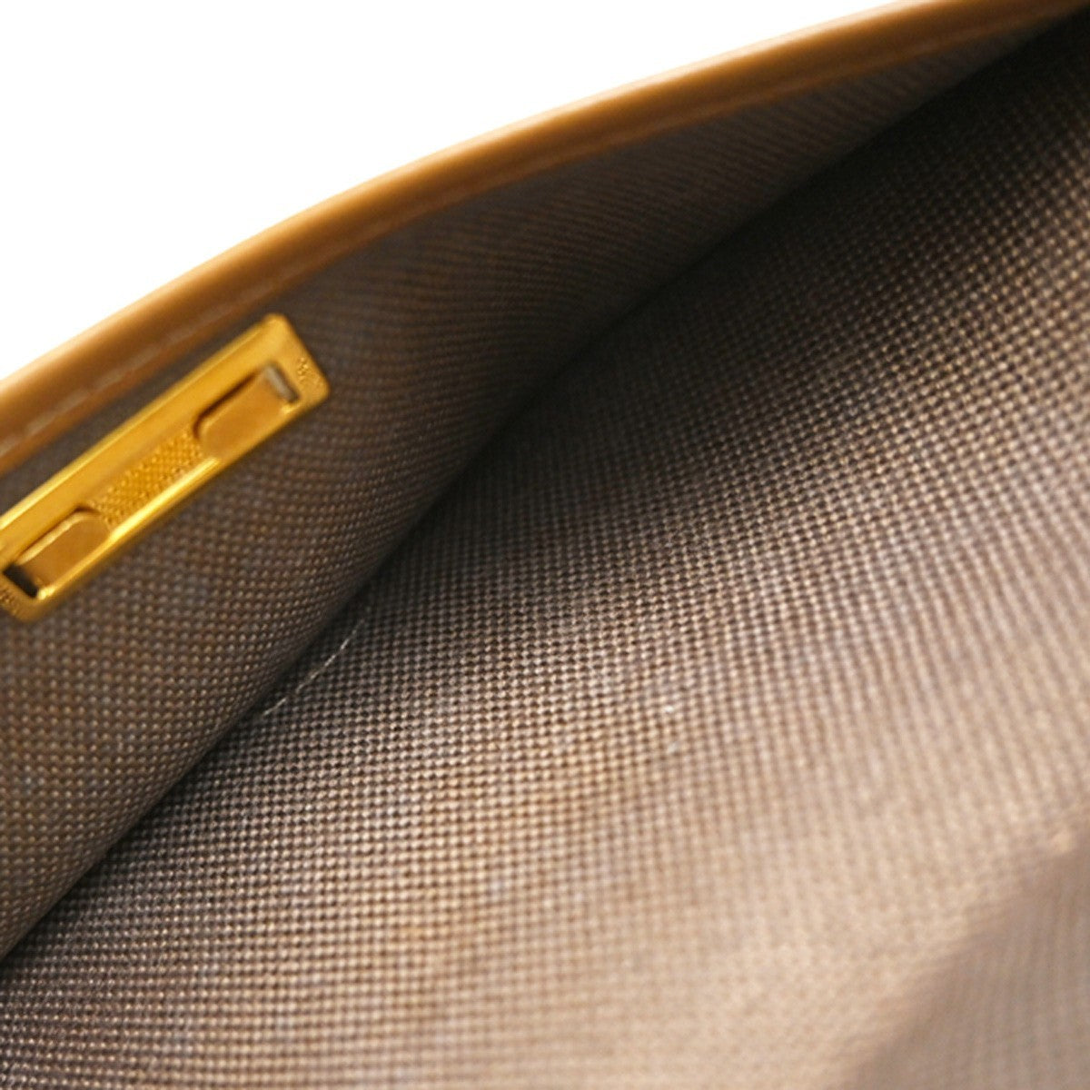 Christian Dior Vintage Honeycomb Canvas Beige Pvc Shoulder Bag Bag (Pre-Owned)
