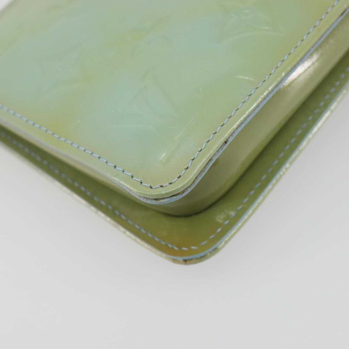 Louis Vuitton Lexington Pochette Monogram Vernis Blue Patent_Leather Clutche & Pouche Bag (Pre-Owned)