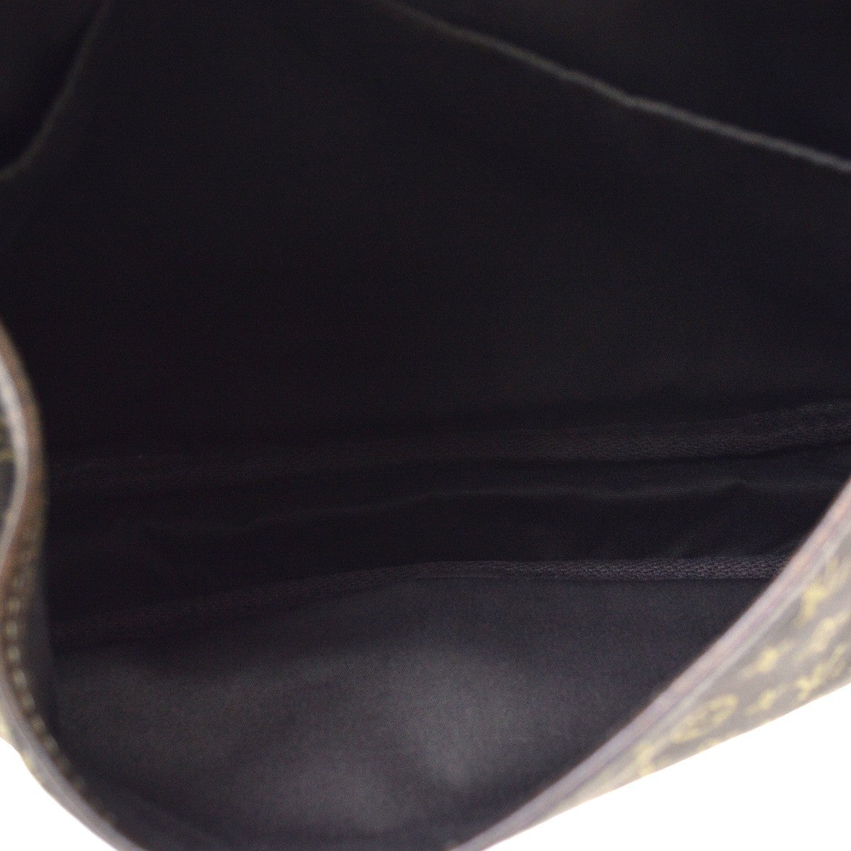 Louis Vuitton Saumur Mini Lin Brown Canvas Shoulder Bag Bag (Pre-Owned)