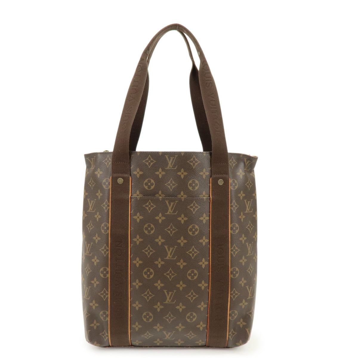 Louis Vuitton Cabas Beaubourg Monogram Canvas Brown Canvas Tote Bag Bag (Pre-Owned)
