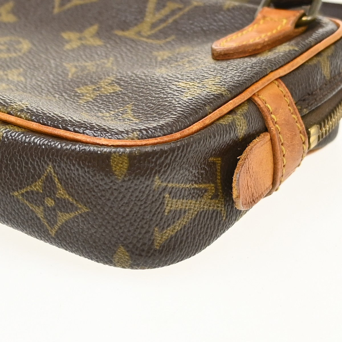 Louis Vuitton Pochette Marly Bandouliere Monogram Canvas Brown Canvas Shoulder Bag Bag (Pre-Owned)