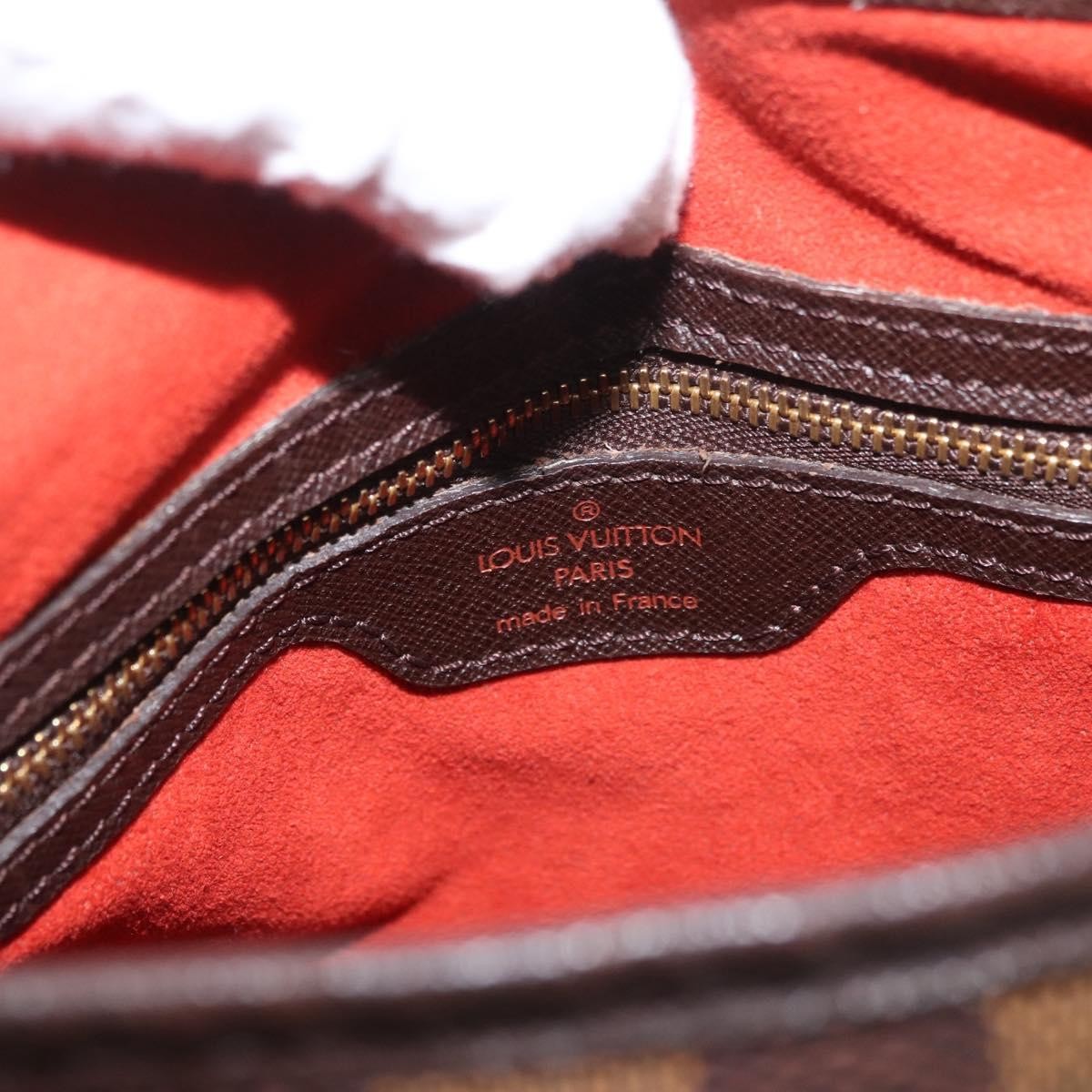 Louis Vuitton Marais Bucket Damier Brown Canvas Handbag (Pre-Owned)