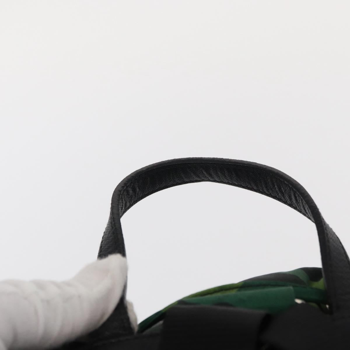 Prada Camouflage Tessuto Green Nylon Backpack Bag (Pre-Owned)