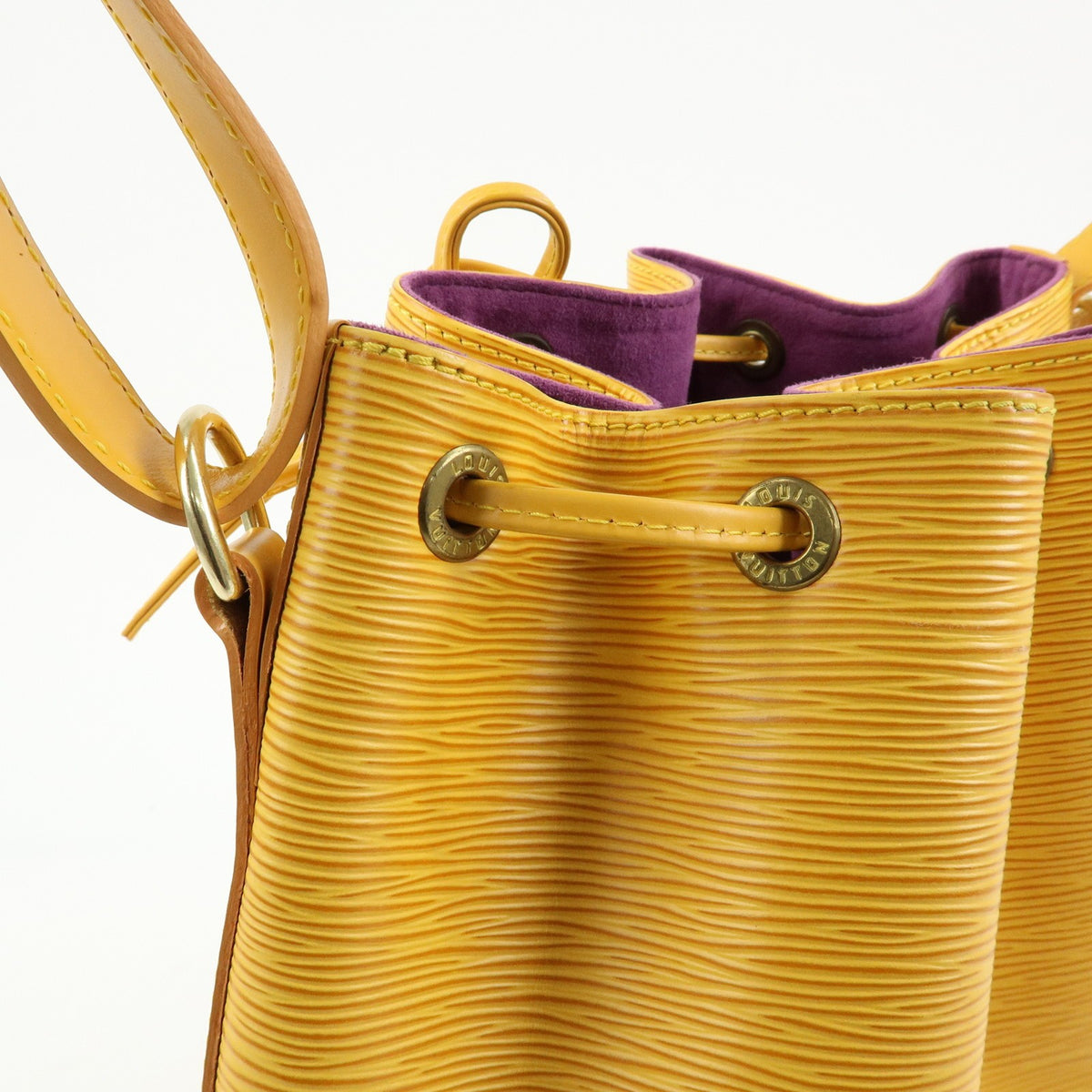 Louis Vuitton Noe Epi Leather Yellow Leather Shoulder Bag Bag (Pre-Owned)
