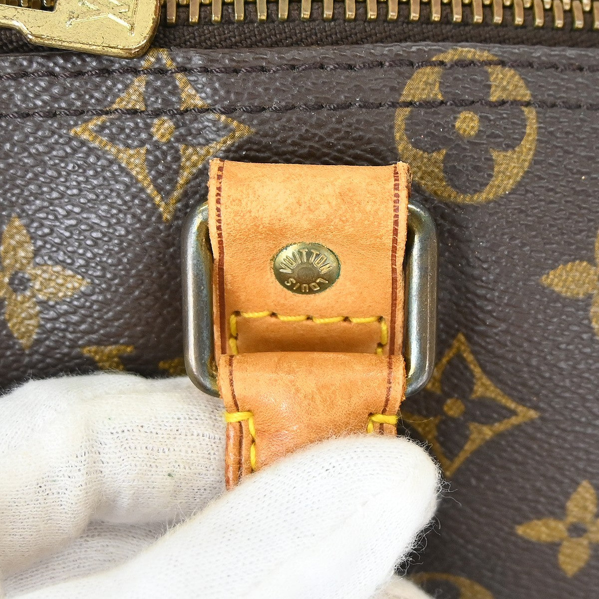 Louis Vuitton Keepall Monogram Brown Canvas Travel Bag Bag (Pre-Owned)