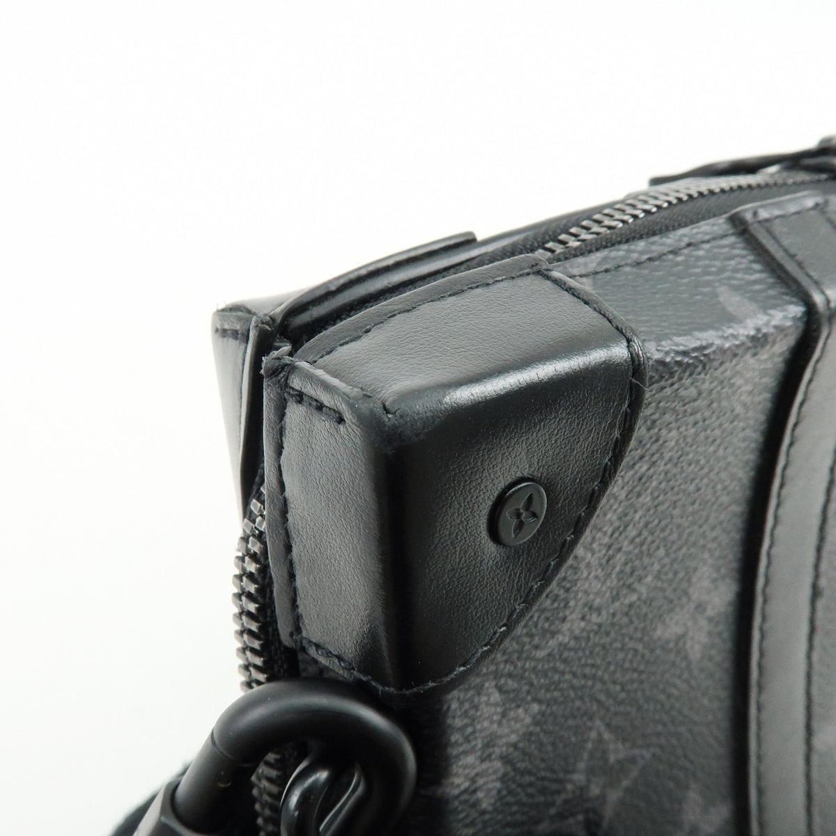 Louis Vuitton Soft Trunk Monogram Eclipse Canvas Black Canvas Wallets Accessory (Pre-Owned)