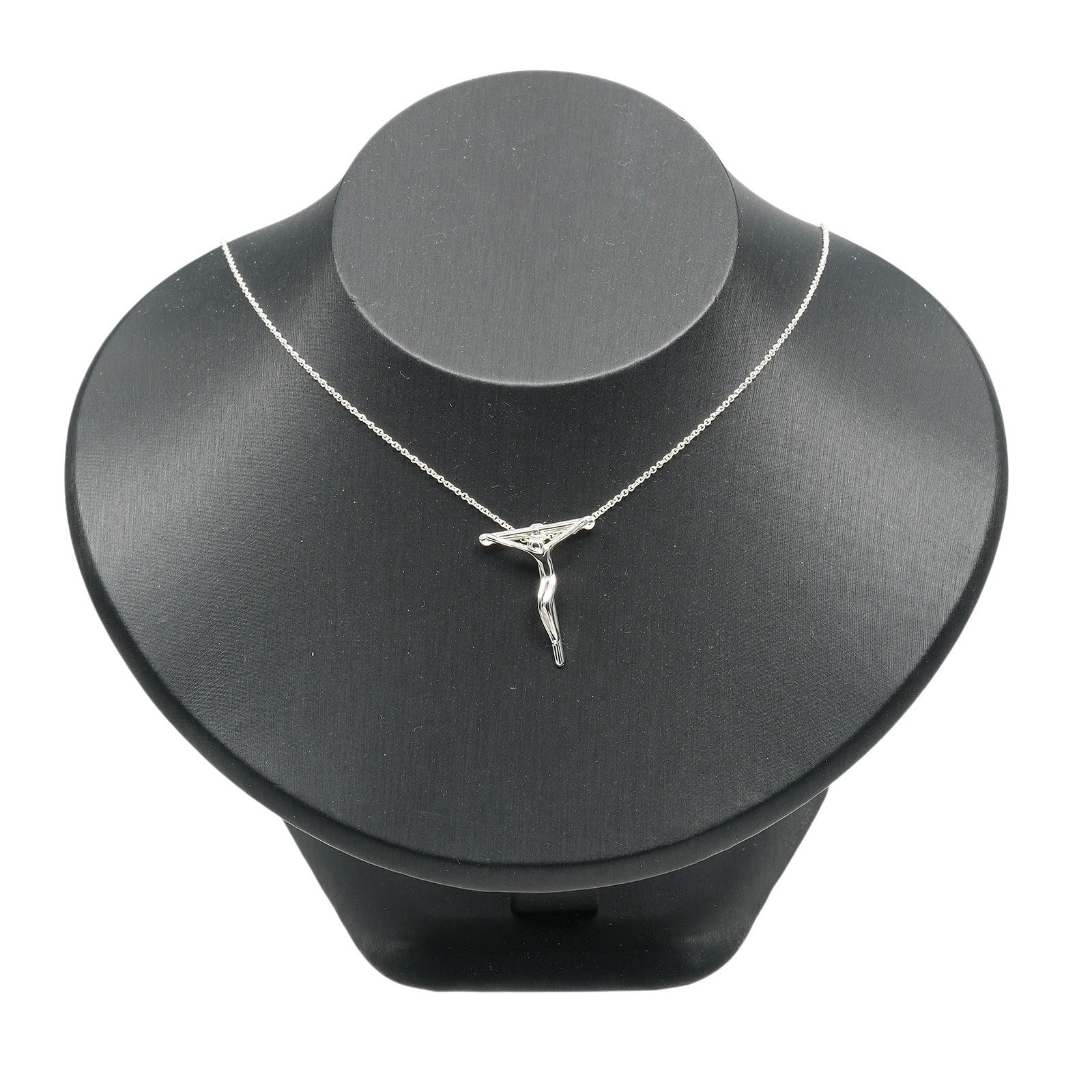 Tiffany & Co. Cross Pendant Silver Silver Silver Necklace Jewelry (Pre-Owned)