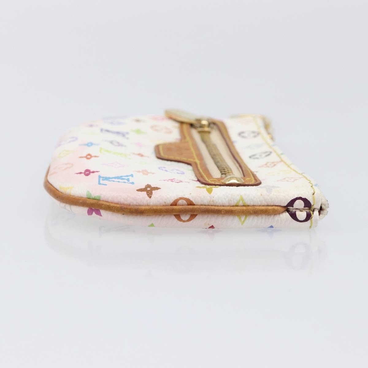 Louis Vuitton Pochette Plate Monogram Multicolor Multicolour Canvas Clutche & Pouche Bag (Pre-Owned)