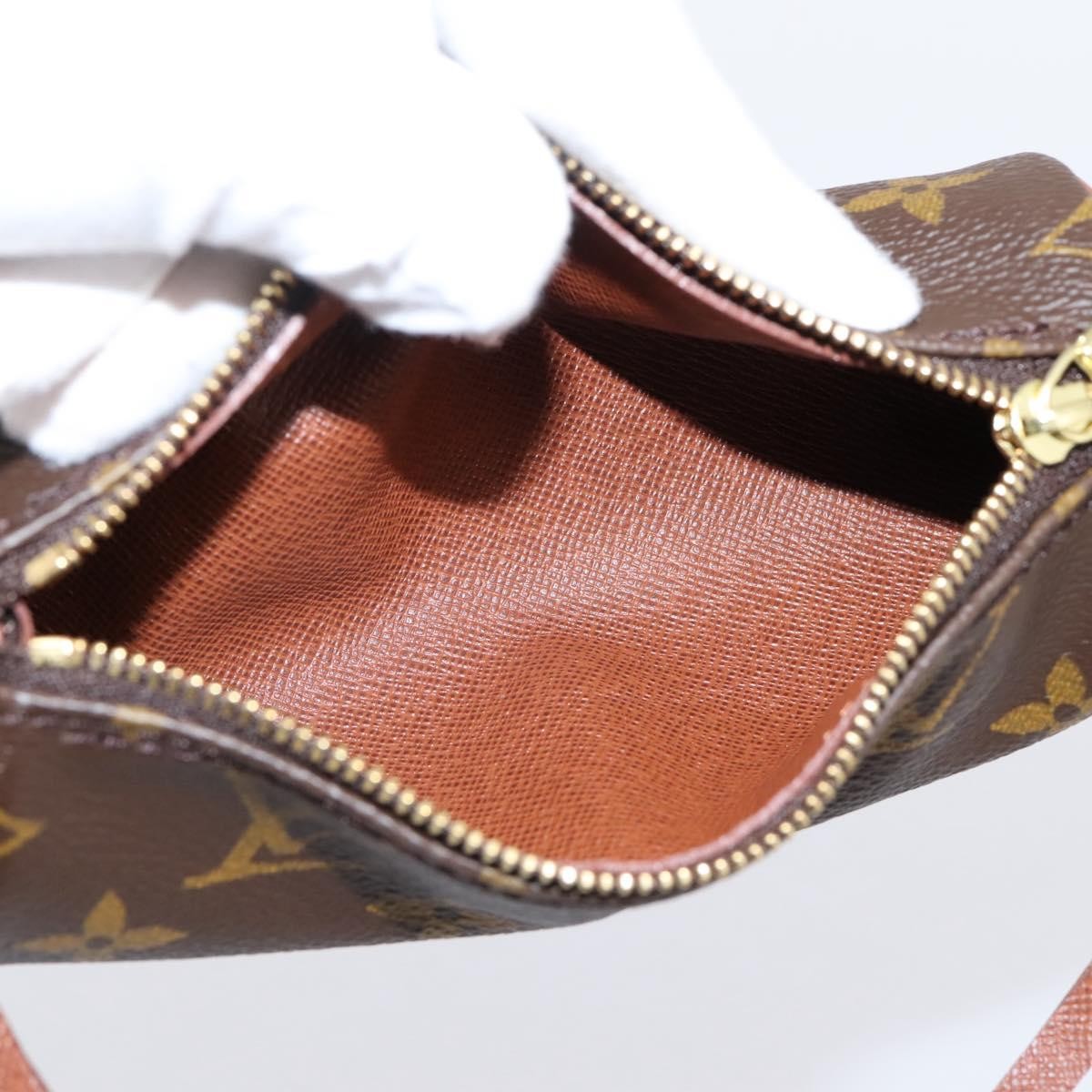 Louis Vuitton Papillon Pochette Monogram Canvas Brown Canvas Clutche & Pouche Bag (Pre-Owned)