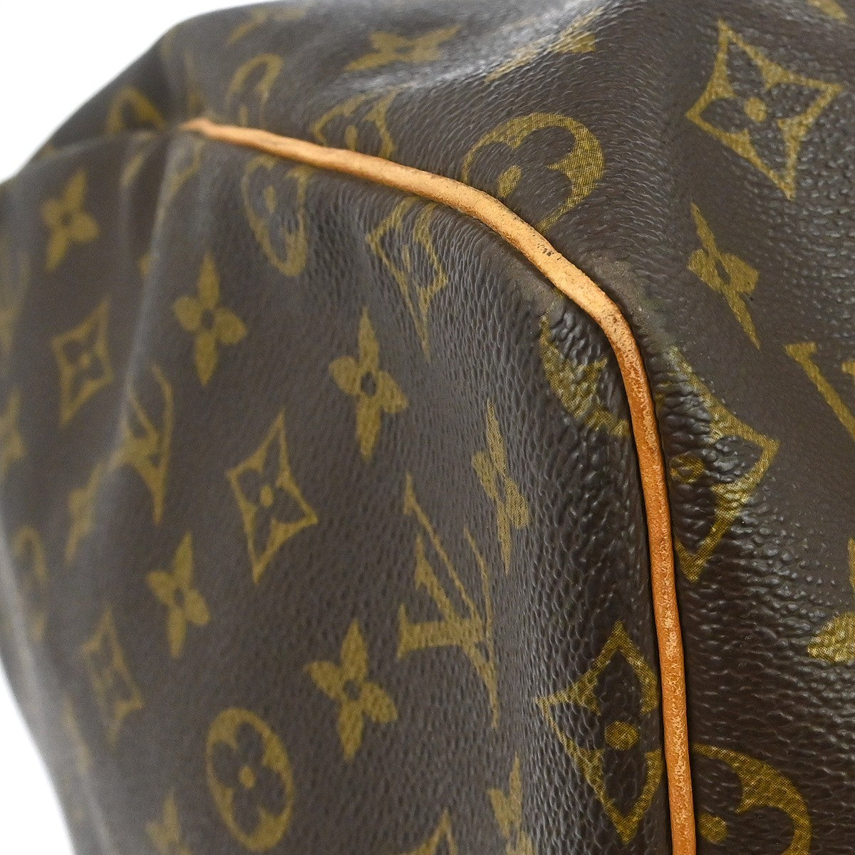 Louis Vuitton Keepall Monogram Brown Canvas Travel Bag Bag (Pre-Owned)