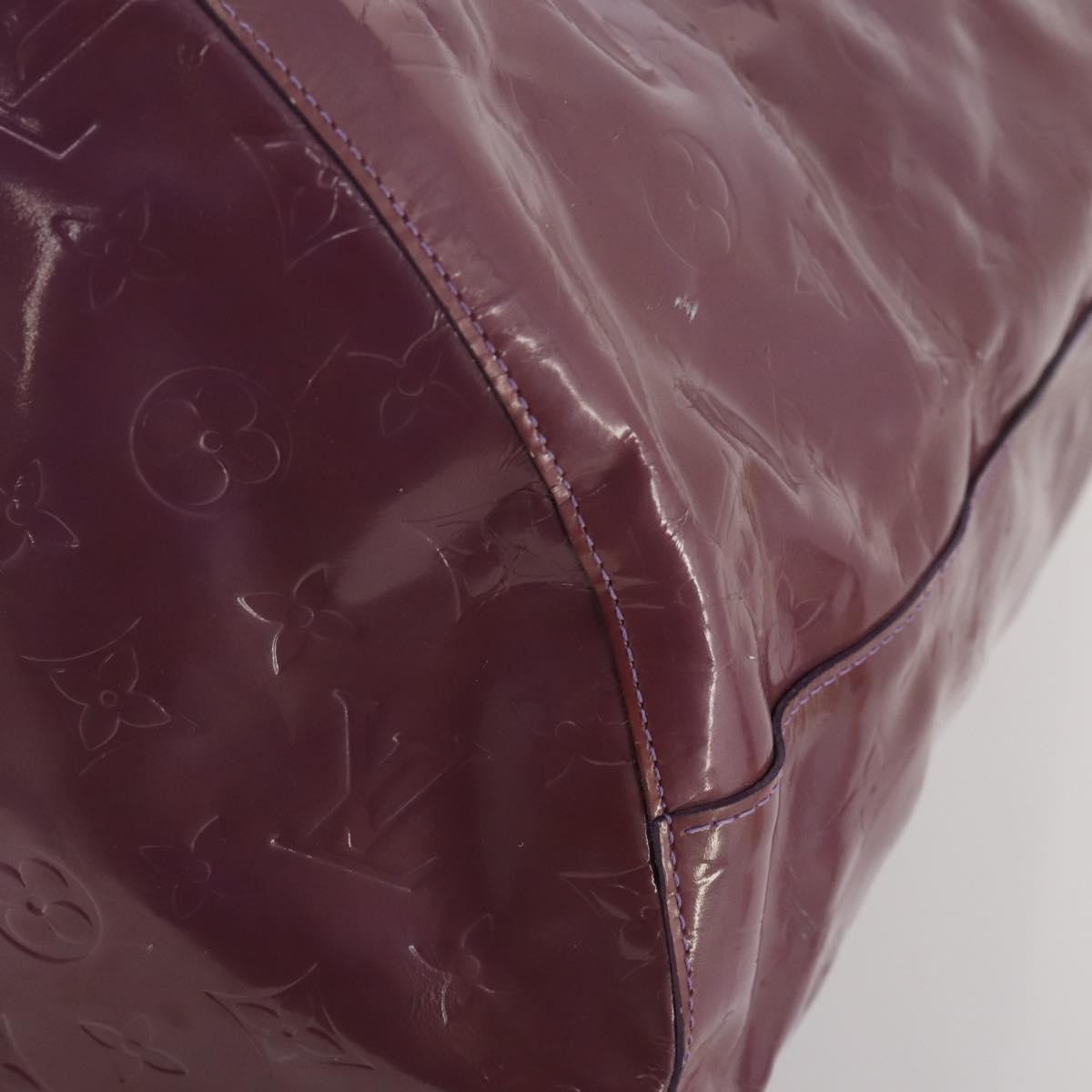 Louis Vuitton Morton Patent Leather Purple Patent_Leather Shoulder Bag Bag (Pre-Owned)