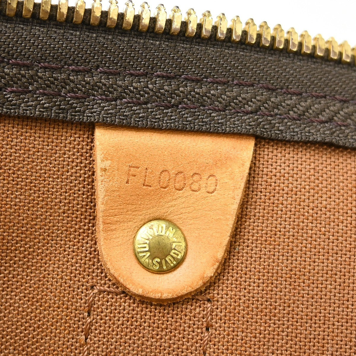 Louis Vuitton Keepall Monogram Canvas Brown Canvas Travel Bag Bag (Pre-Owned)