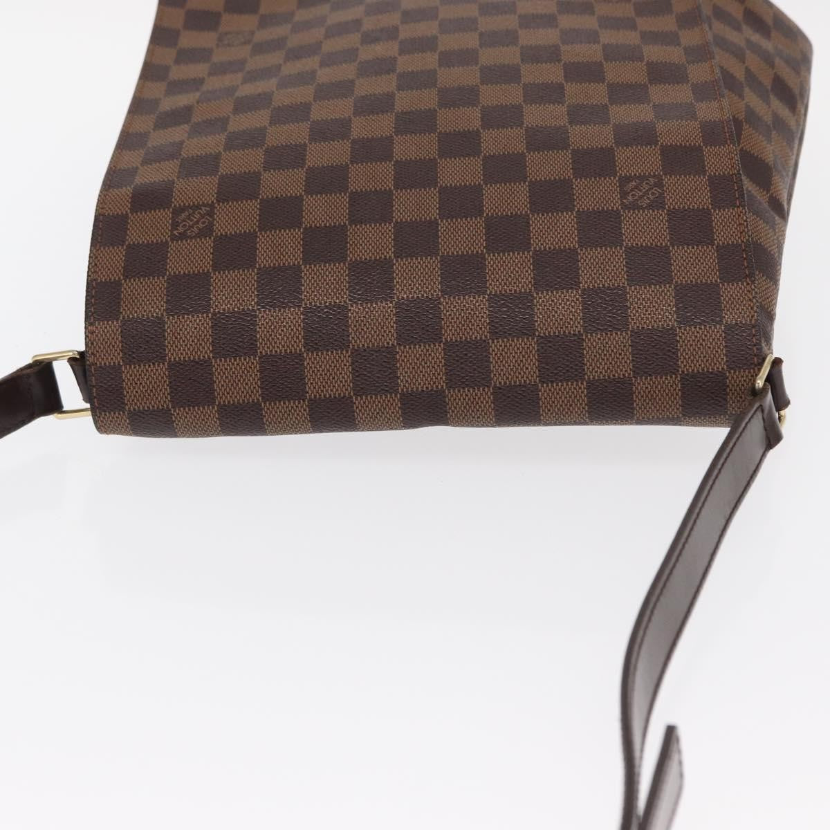 Louis Vuitton Musette Damier Brown Canvas Handbag (Pre-Owned)