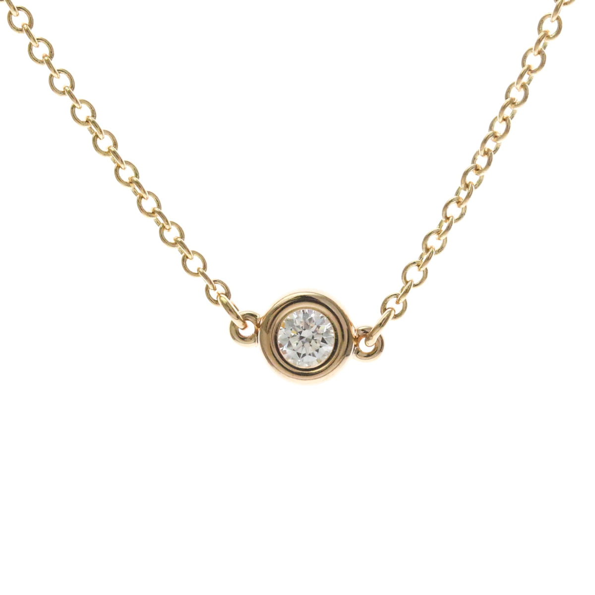 Tiffany & Co. Peretti Diamonds By The Yard 18K Rose Gold With Diamond Gold Pink_Gold Bracelet Jewelry (Pre-Owned)