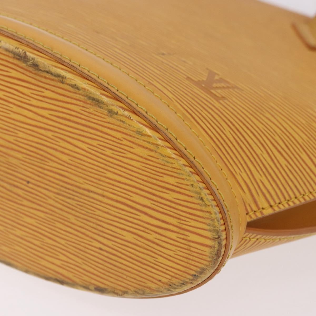 Louis Vuitton Saint Jacques Epi Yellow Leather Handbag (Pre-Owned)