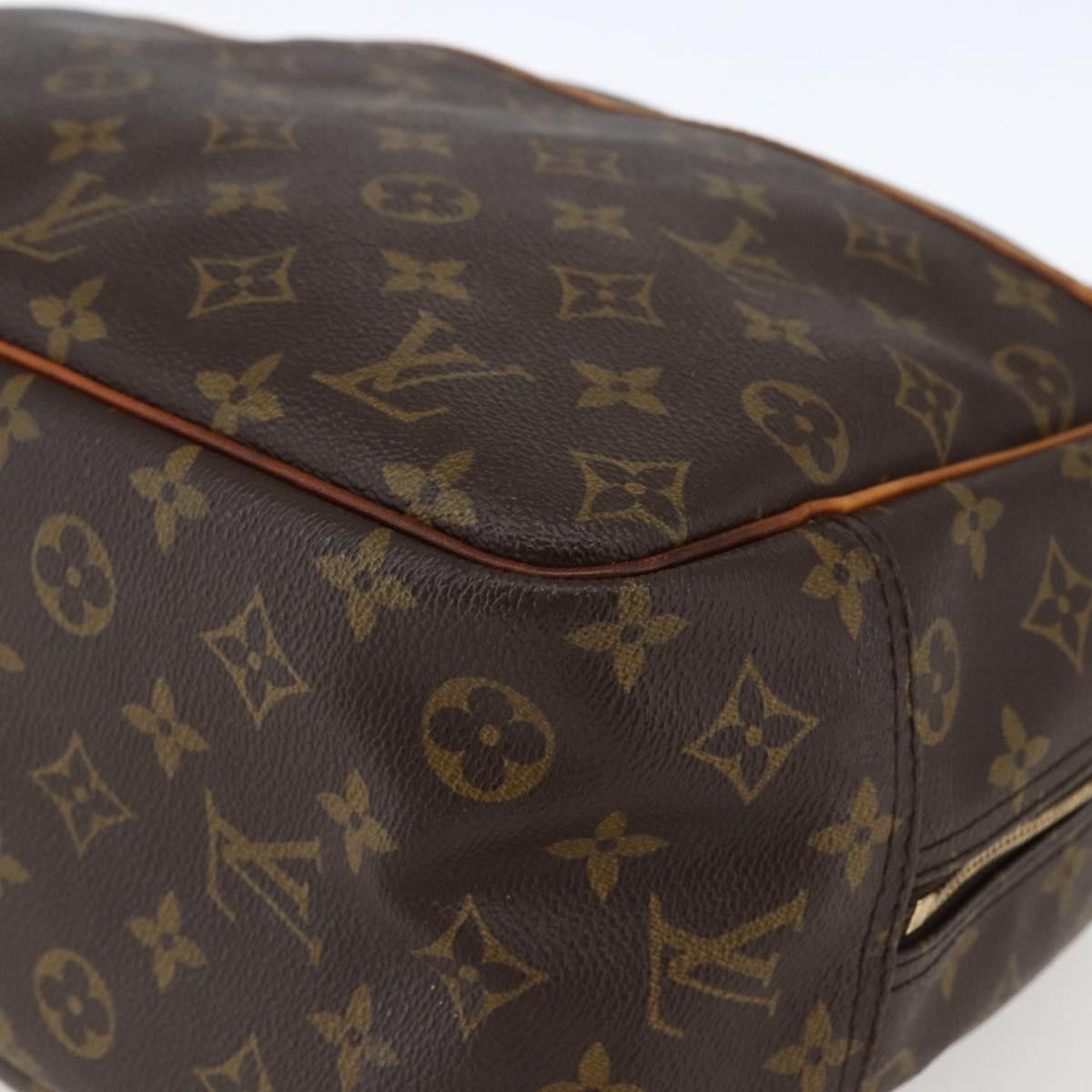 Louis Vuitton Deauville Monogram Canvas Brown Canvas Handbag (Pre-Owned)