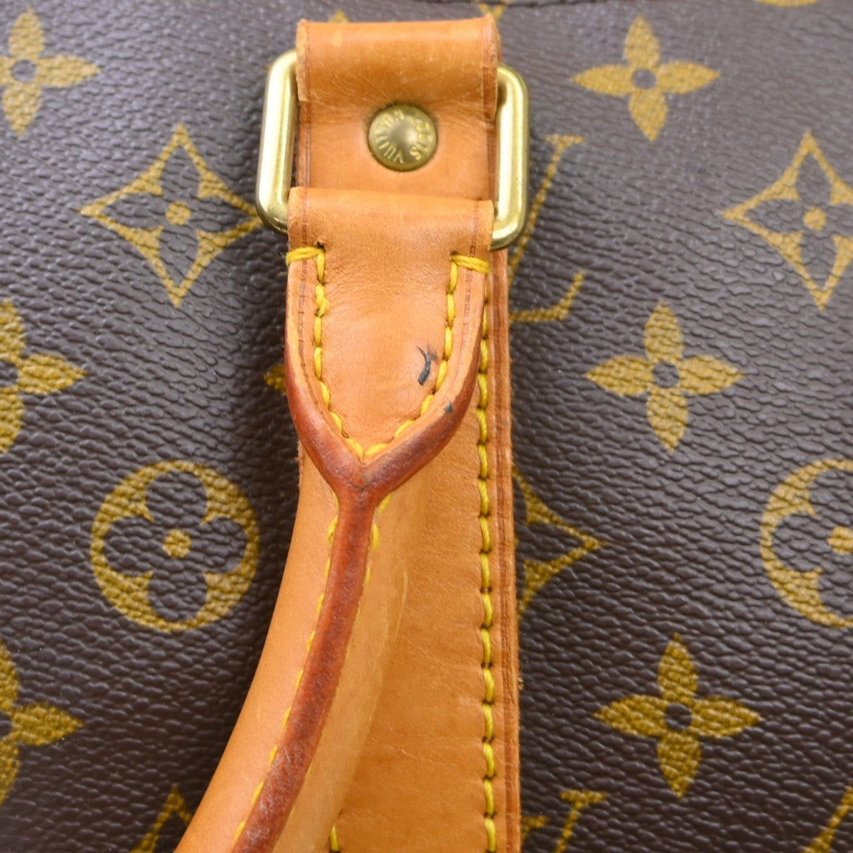 Louis Vuitton Keepall Monogram Brown Canvas Travel Bag Bag (Pre-Owned)