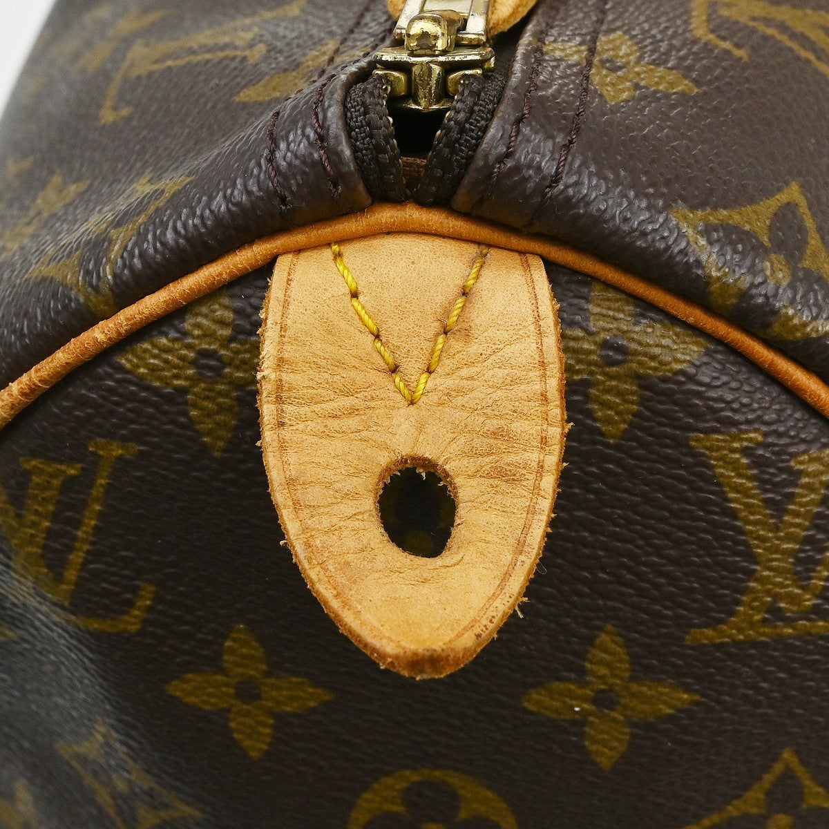 Louis Vuitton Speedy Monogram Canvas Brown Canvas Handbag (Pre-Owned)