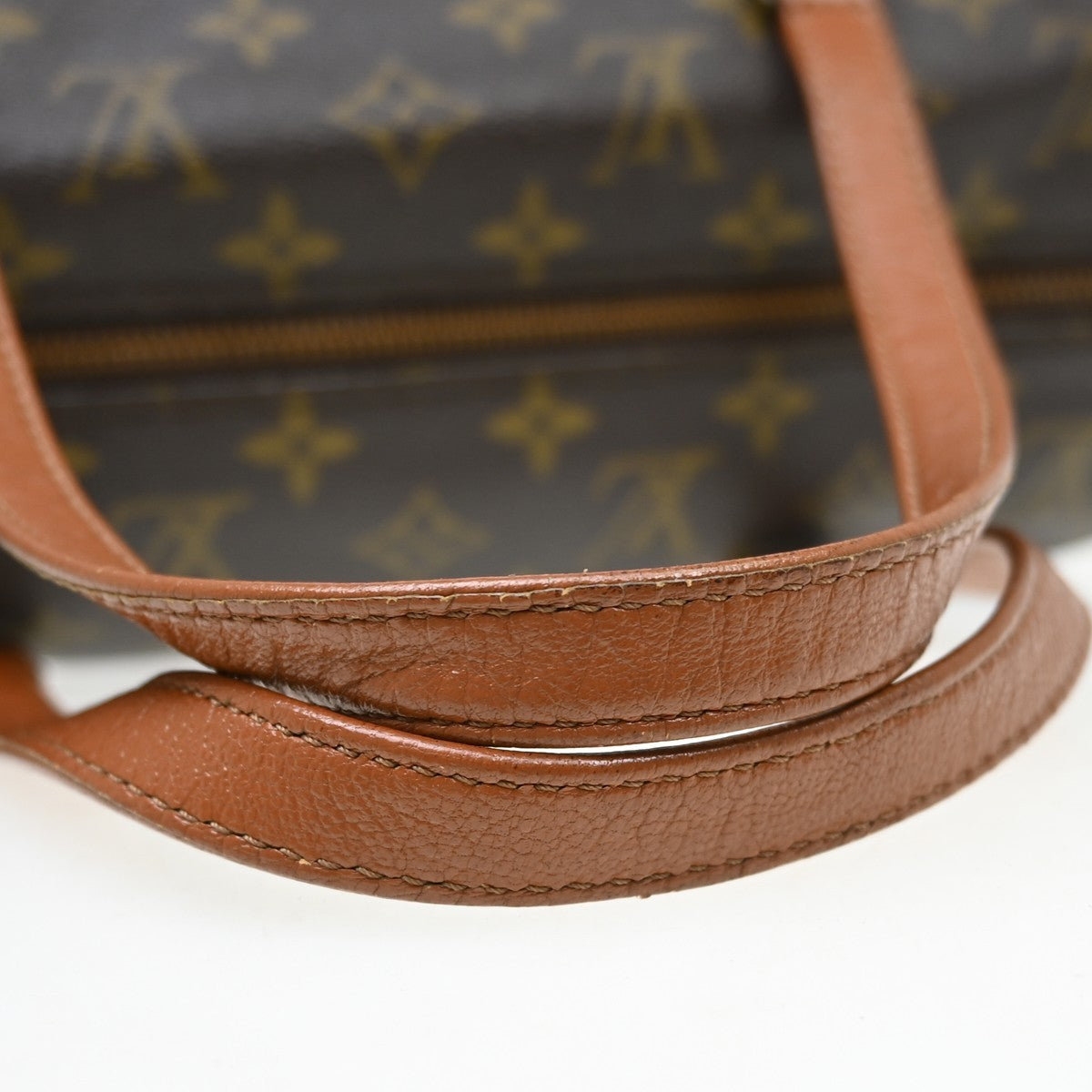 Louis Vuitton Papillon Monogram Canvas Brown Canvas Handbag (Pre-Owned)