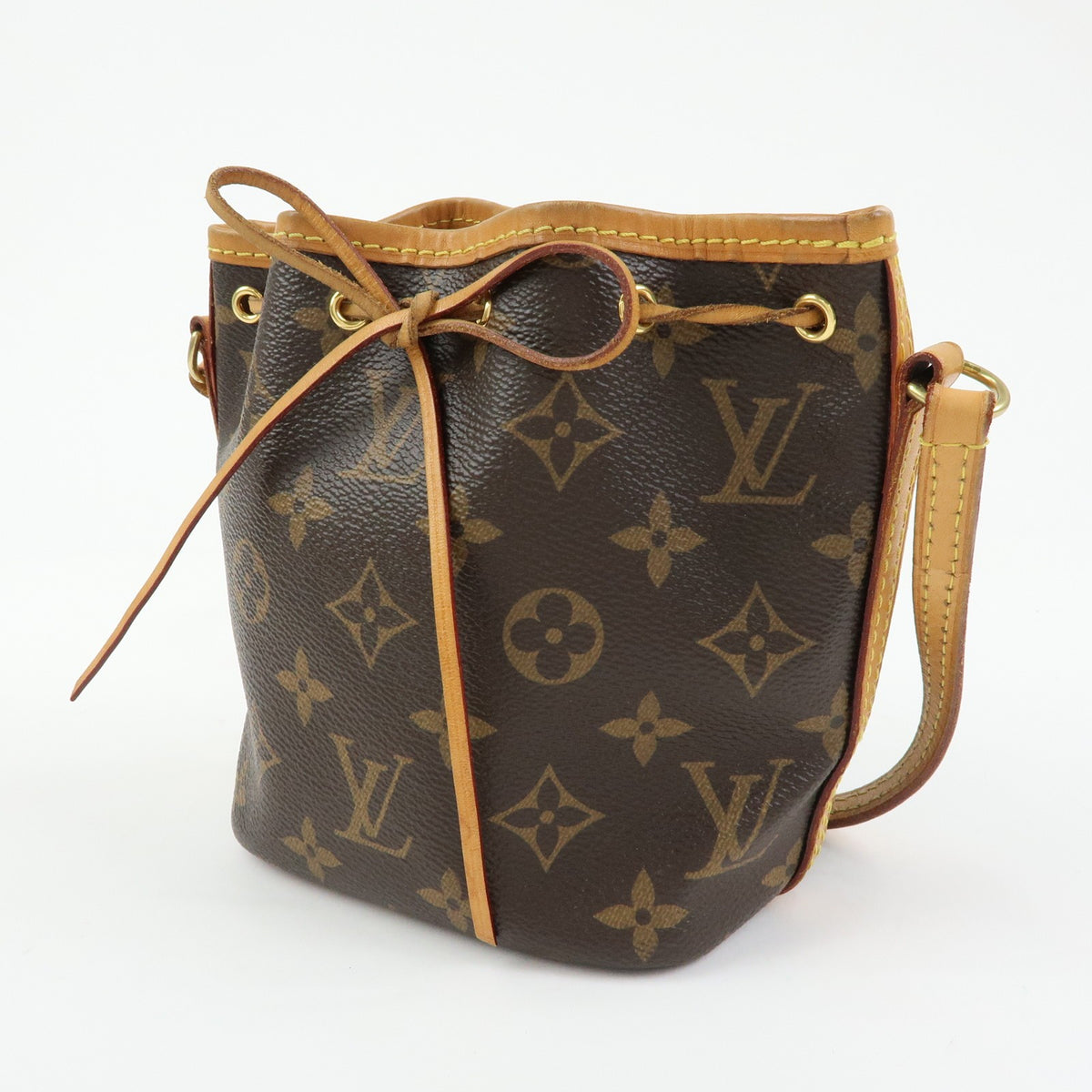 Louis Vuitton Noe Monogram Canvas Brown Canvas Shoulder Bag Bag (Pre-Owned)