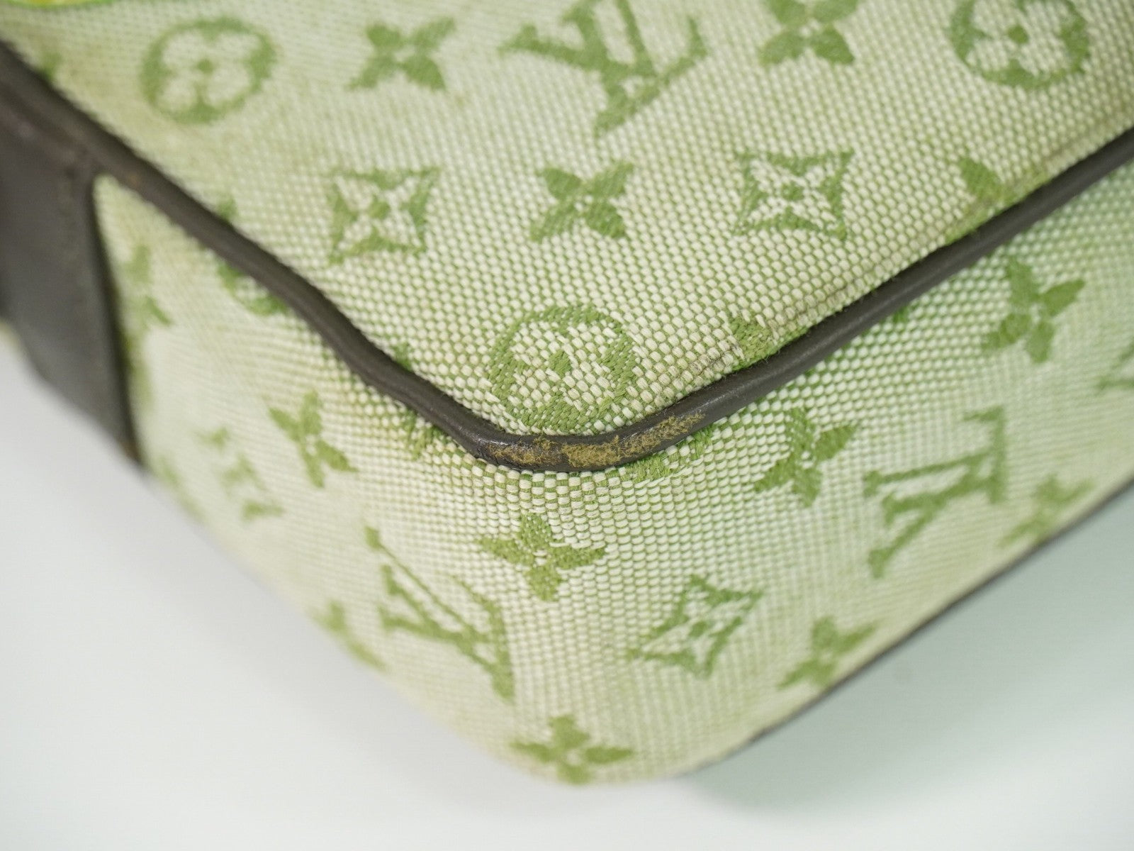 Louis Vuitton Conte De Fees Pochette Monogram Patchwork Khaki Canvas Shoulder Bag Bag (Pre-Owned)