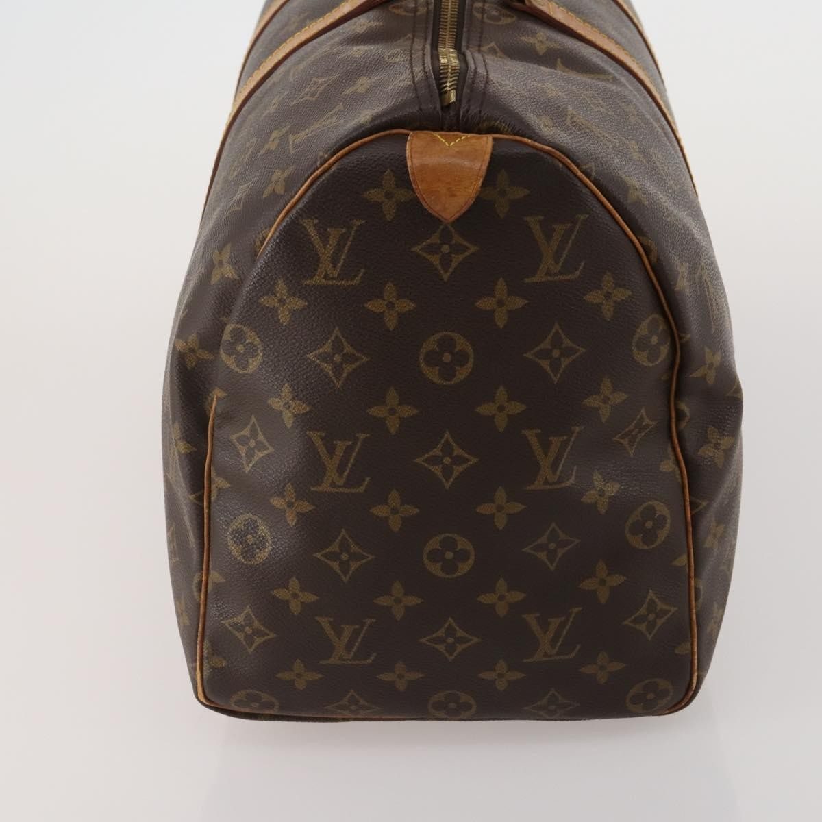 Louis Vuitton Keepall Monogram Canvas Brown Canvas Travel Bag Bag (Pre-Owned)