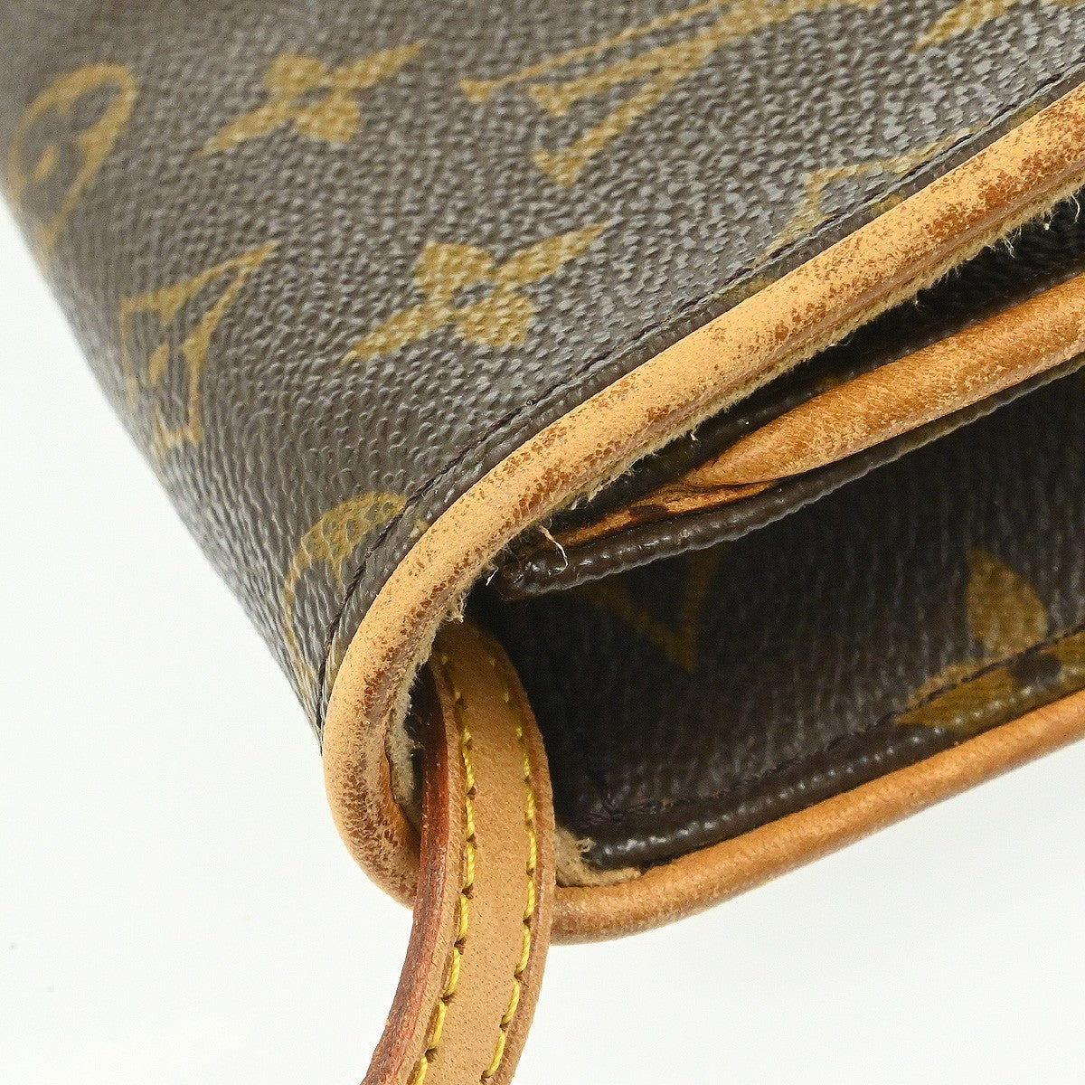 Louis Vuitton Twin Monogram Canvas Brown Canvas Handbag (Pre-Owned)