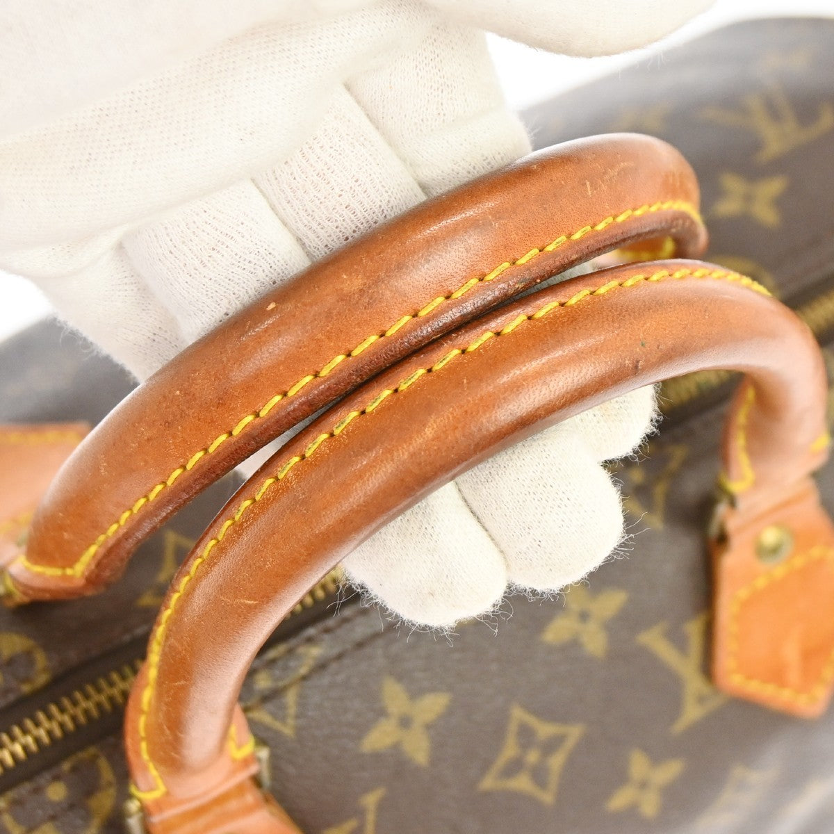 Louis Vuitton Speedy Monogram Canvas Brown Canvas Handbag (Pre-Owned)