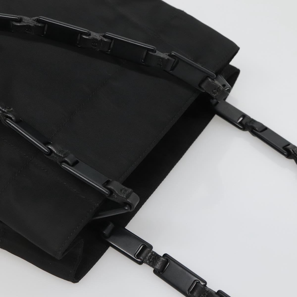 Prada Vintage Tessuto Black Nylon Handbag (Pre-Owned)