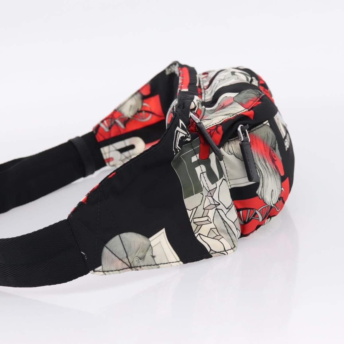 Prada Zip Waist Printed Tessuto Multicolour Nylon Handbag (Pre-Owned)