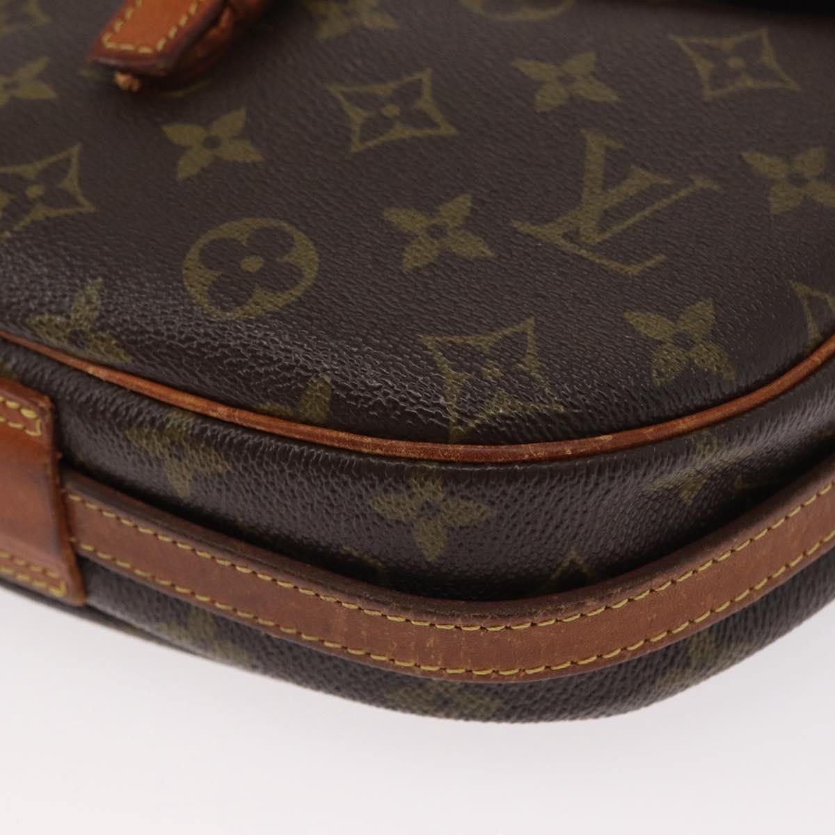 Louis Vuitton Jeune Fille Monogram Canvas Brown Canvas Shoulder Bag Bag (Pre-Owned)