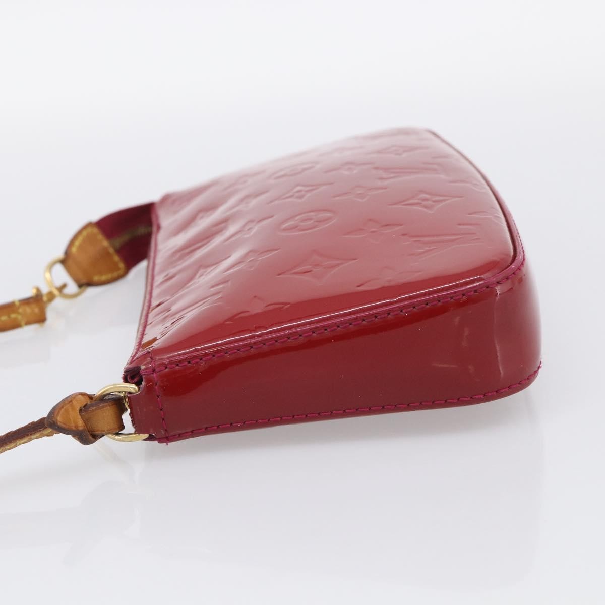 Louis Vuitton Pochette Accessoires Nm Monogram Vernis Pink Patent_Leather Clutche & Pouche Bag (Pre-Owned)