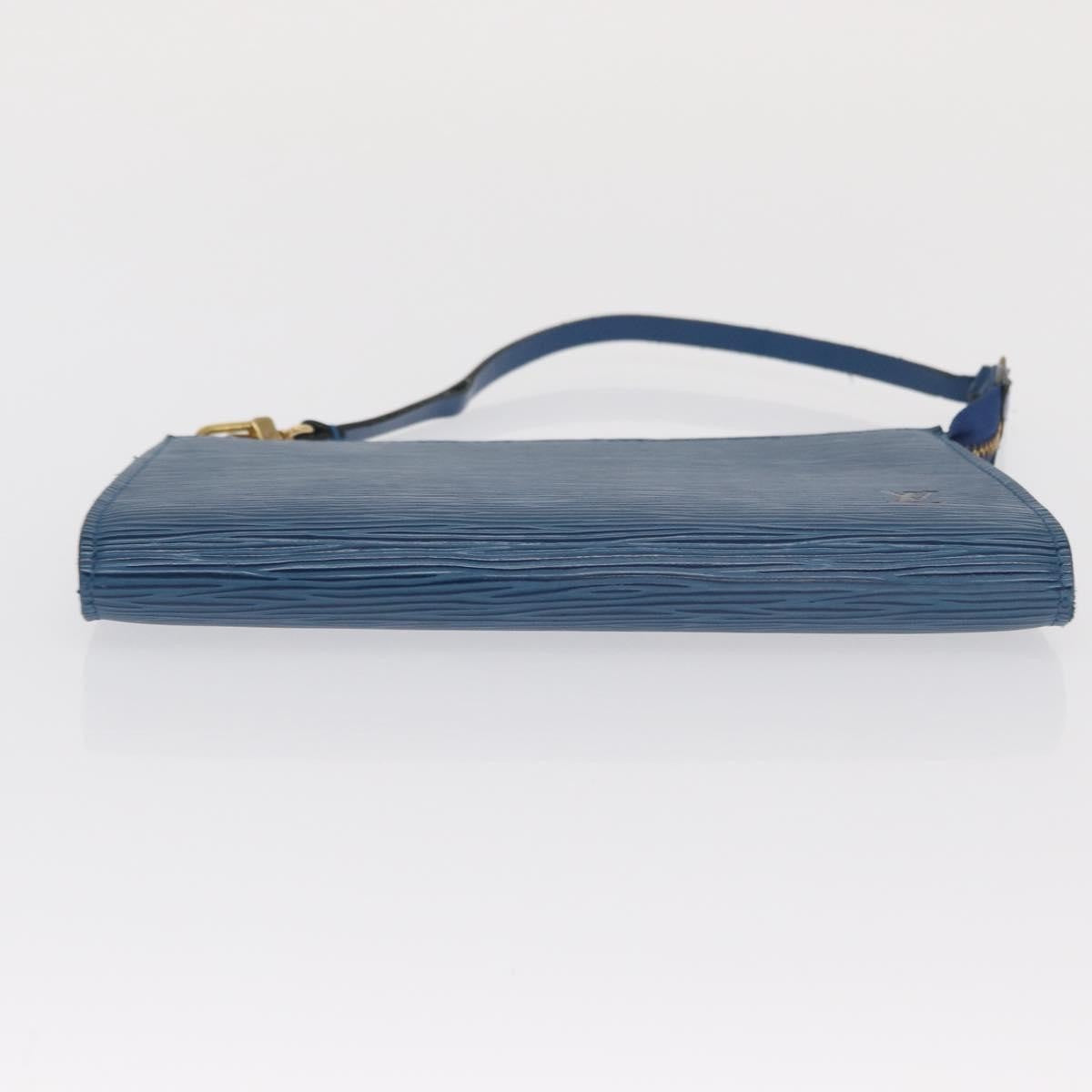 Louis Vuitton Pochette Accessoires Epi Leather Blue Leather Clutche & Pouche Bag (Pre-Owned)