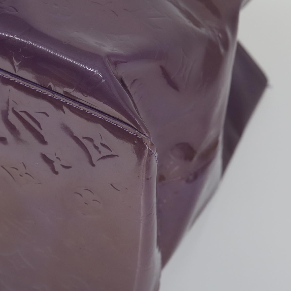 Louis Vuitton Reade Monogram Vernis Purple Patent_Leather Handbag (Pre-Owned)