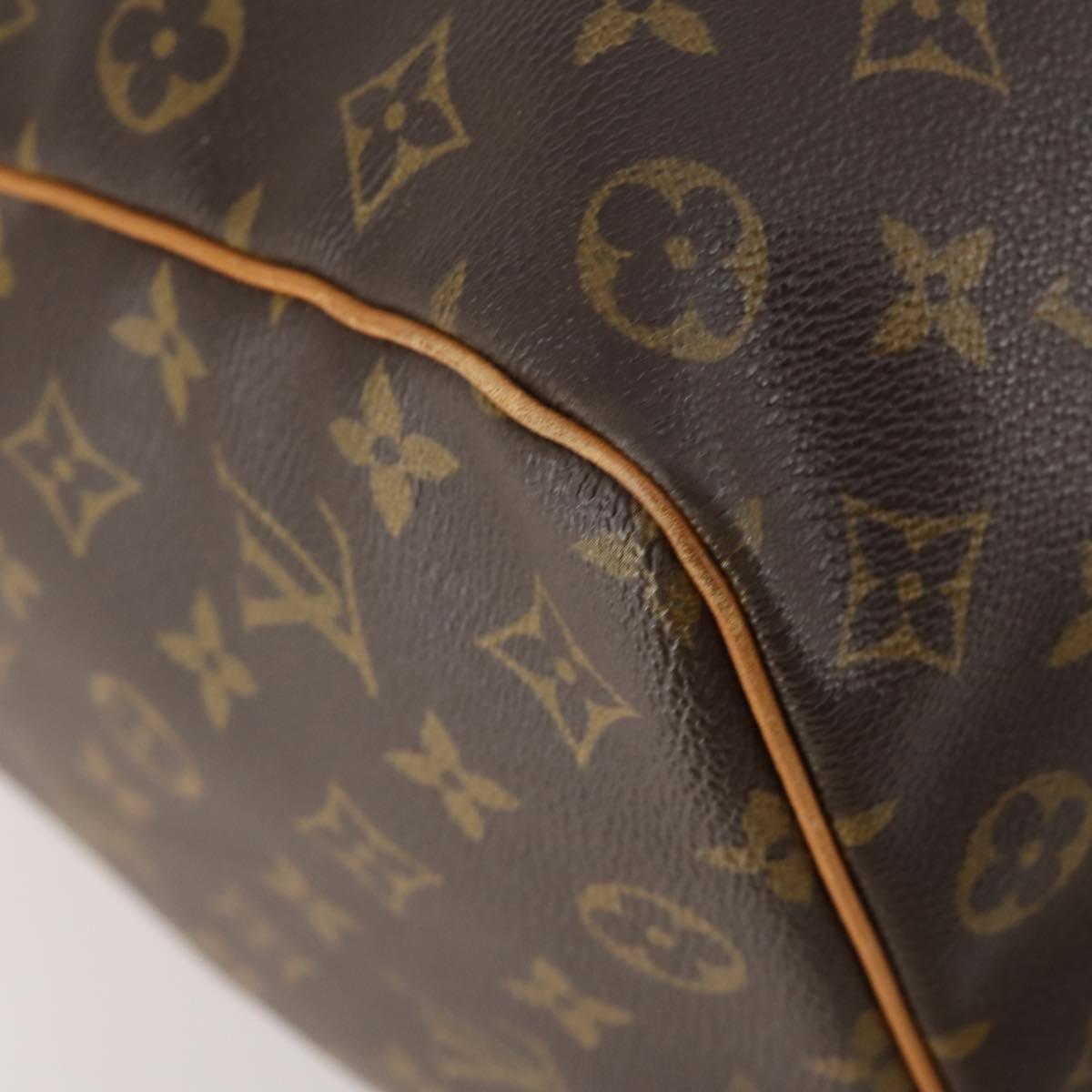 Louis Vuitton Keepall Monogram Canvas Brown Canvas Travel Bag Bag (Pre-Owned)