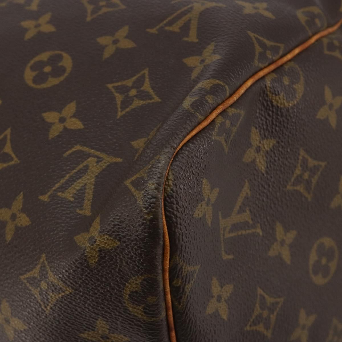 Louis Vuitton Keepall Monogram Canvas Brown Canvas Travel Bag Bag (Pre-Owned)