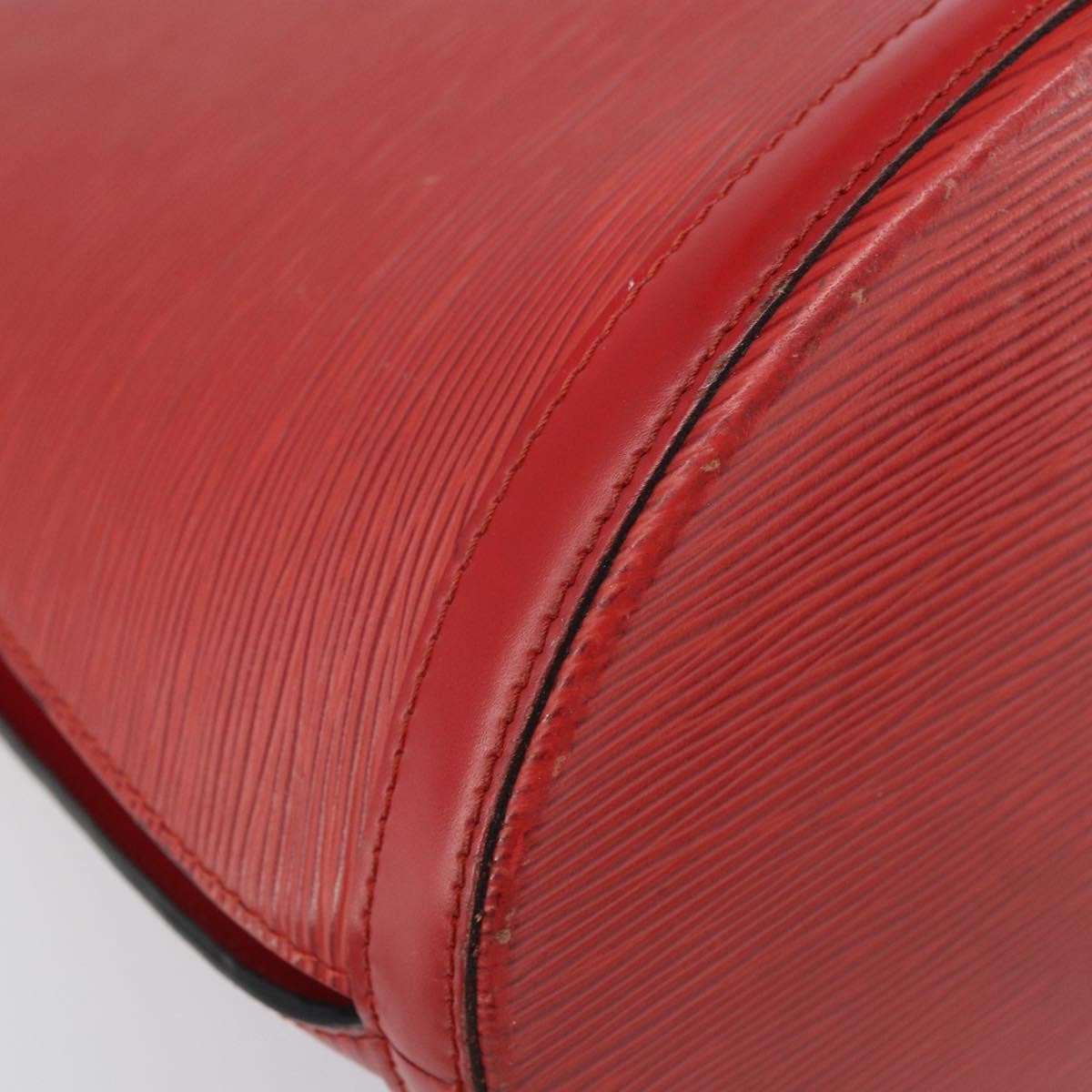 Louis Vuitton Cluny Epi Leather Red Leather Shoulder Bag Bag (Pre-Owned)