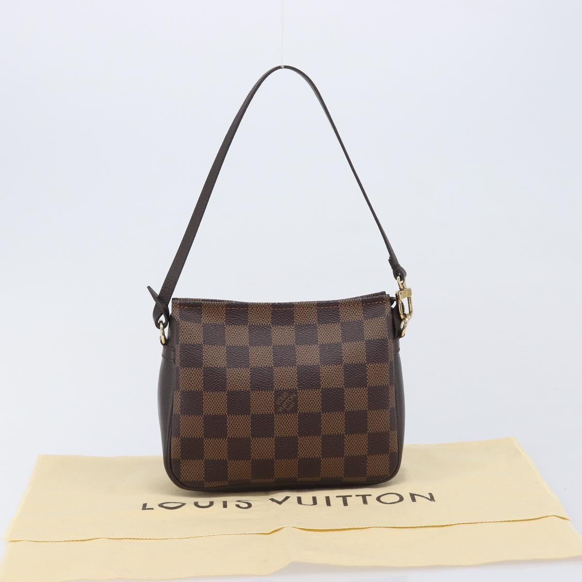 Louis Vuitton Trousse Make Up Damier Brown Canvas Clutche & Pouche Bag (Pre-Owned)