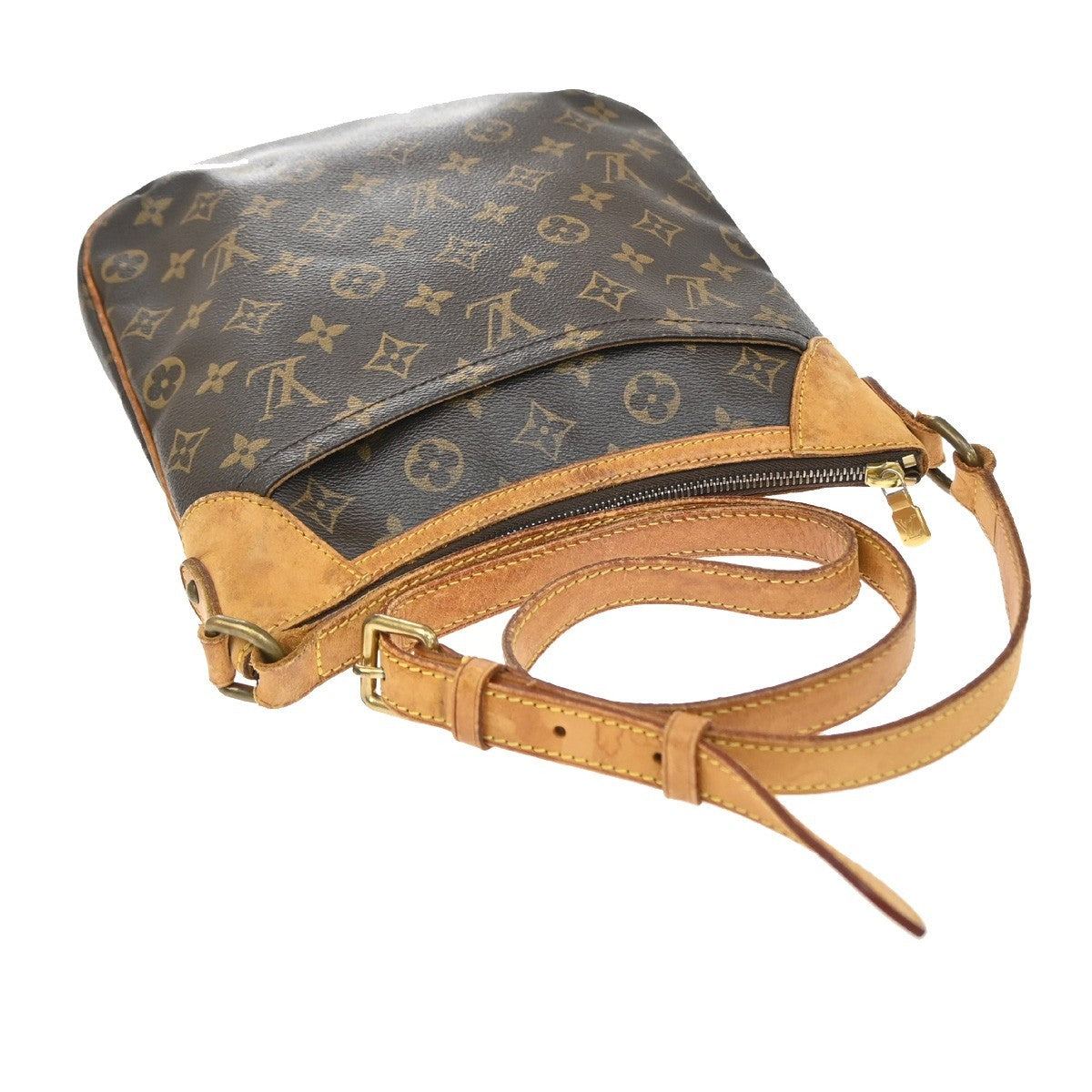 Louis Vuitton Odeon Monogram Canvas Brown Canvas Shoulder Bag Bag (Pre-Owned)