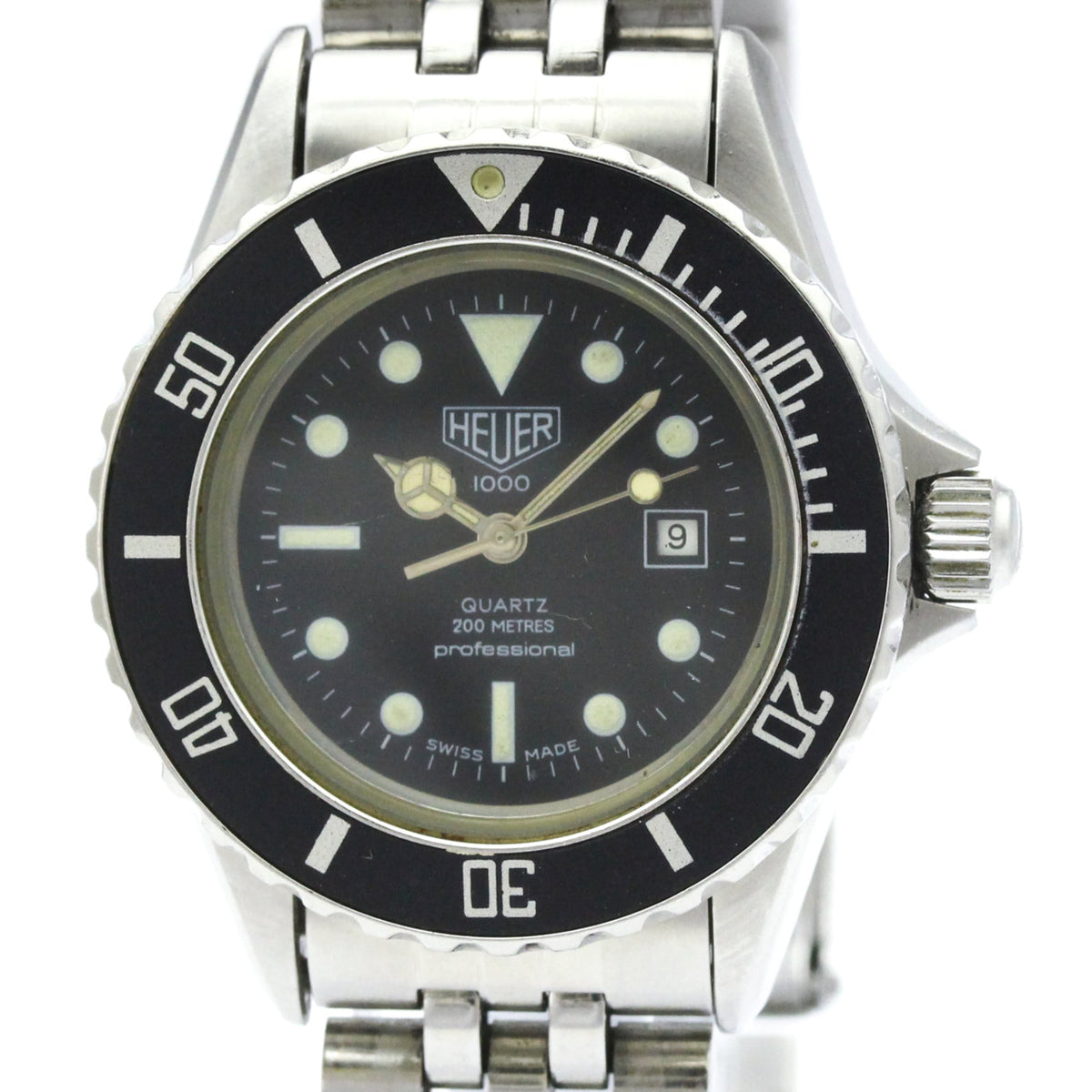 Tag Heuer 1500 Professional 200M Stainless Steel Watch (Pre-Owned)