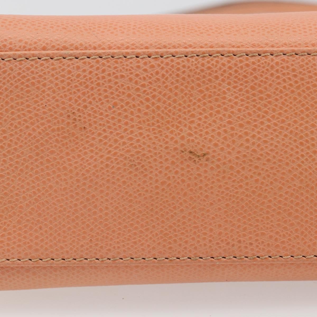 Celine Handbag Leather Orange Leather Handbag (Pre-Owned)