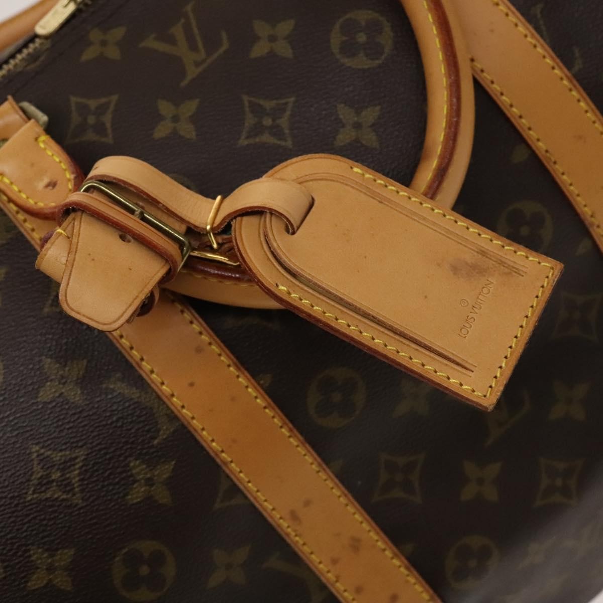 Louis Vuitton Keepall Monogram Canvas Brown Canvas Travel Bag Bag (Pre-Owned)