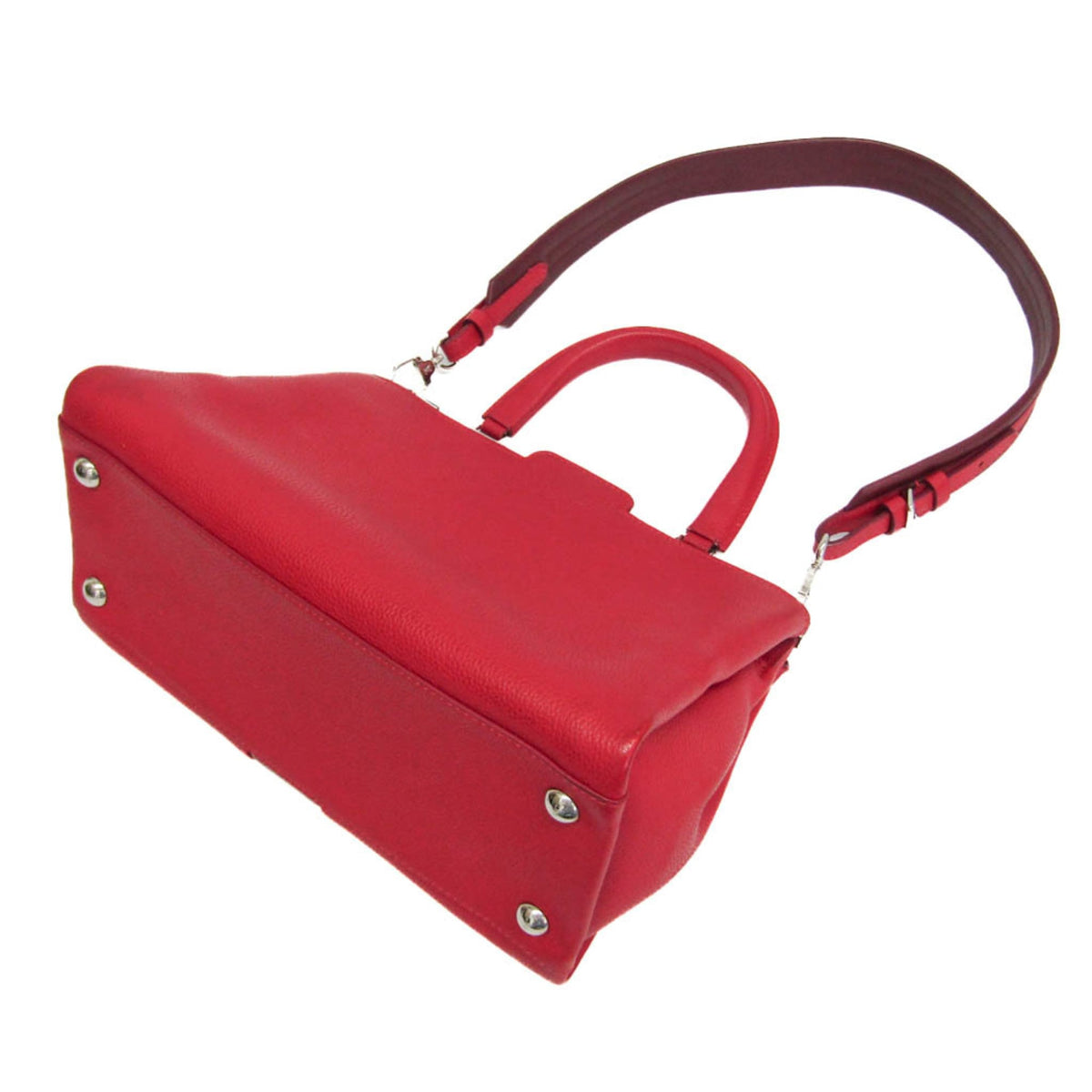 Louis Vuitton Astrid Leather Red Leather Handbag (Pre-Owned)