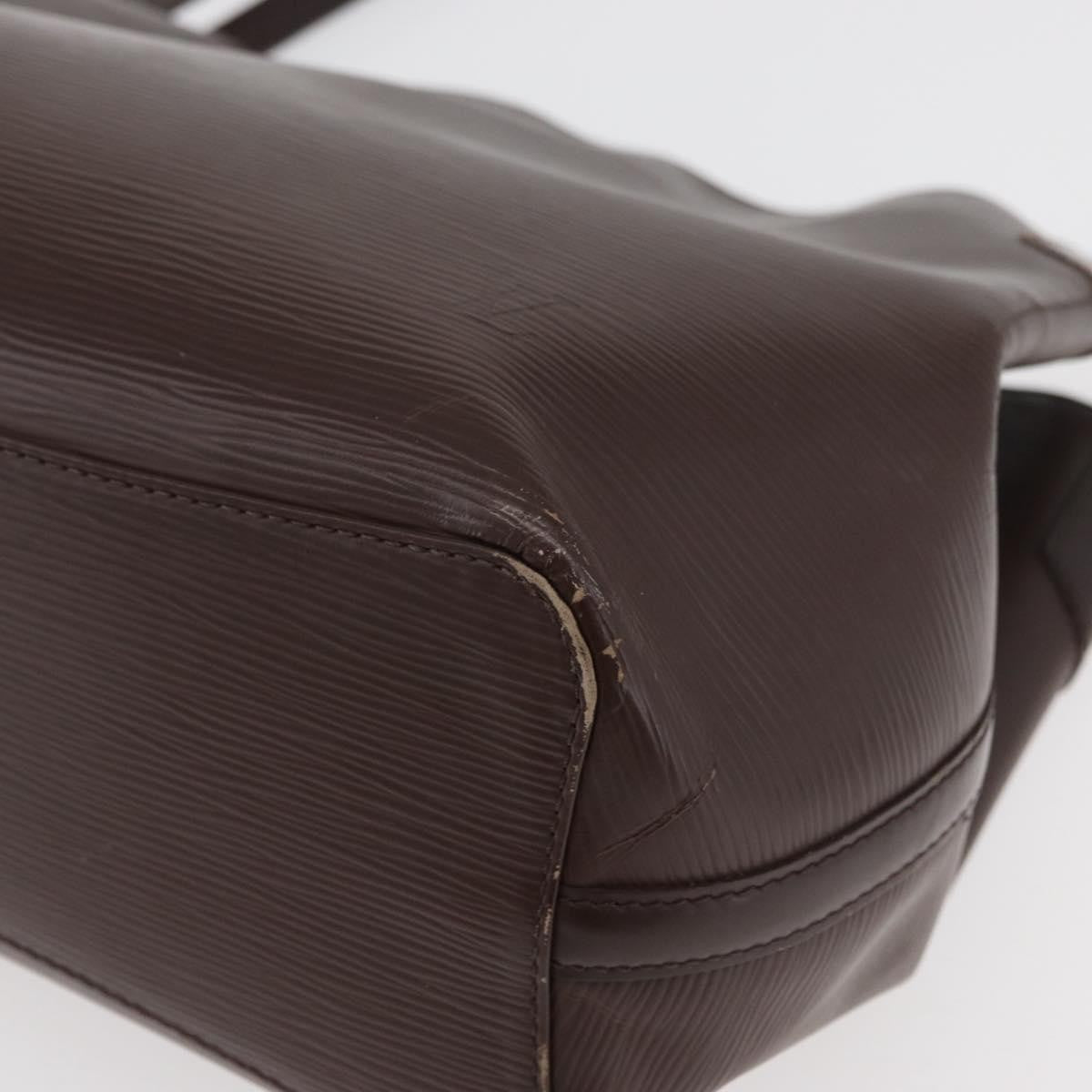 Louis Vuitton Mandara Epi Leather Brown Leather Shoulder Bag Bag (Pre-Owned)