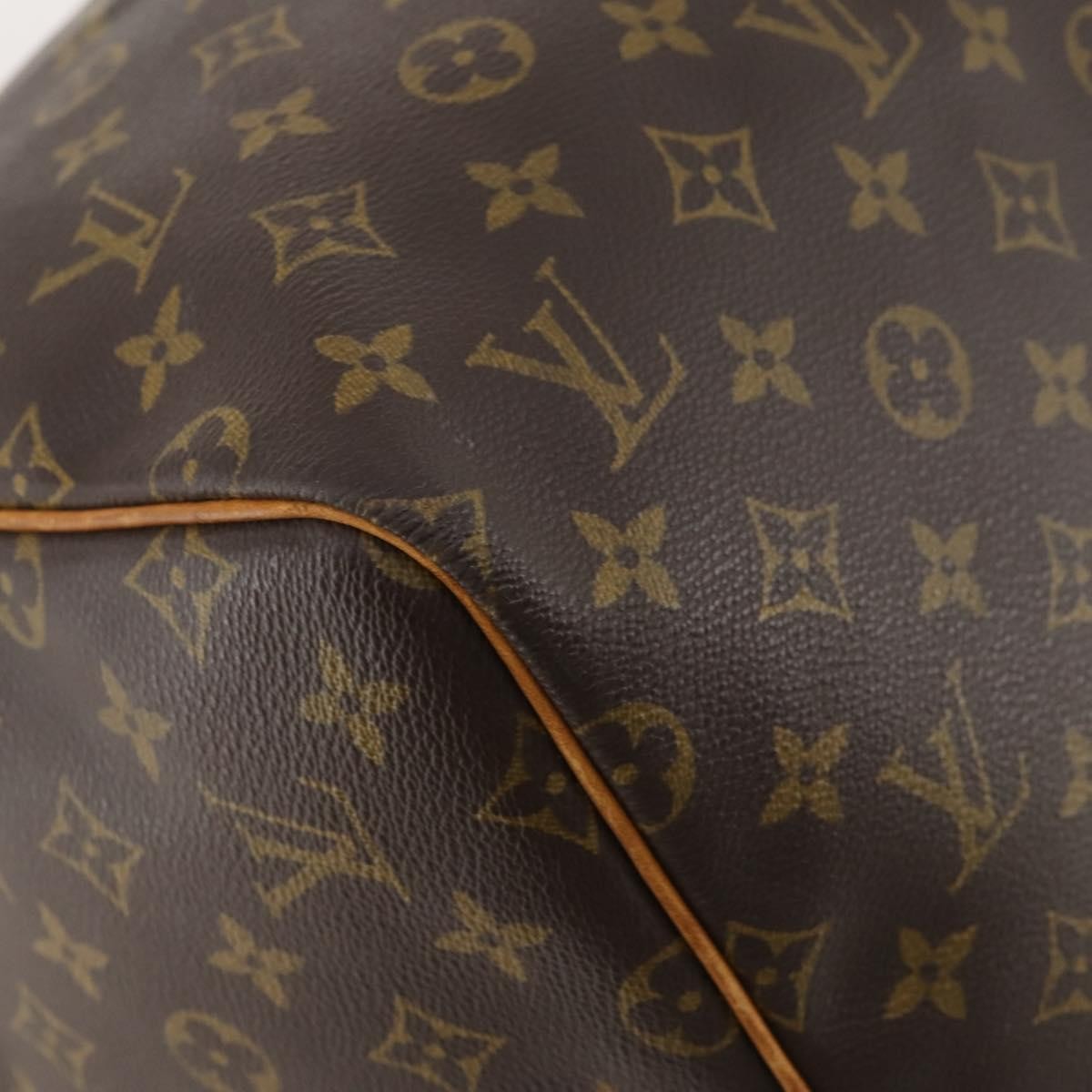 Louis Vuitton Keepall Monogram Canvas Brown Canvas Travel Bag Bag (Pre-Owned)
