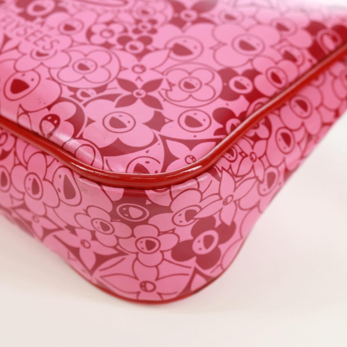 Louis Vuitton Pochette Accessoires Cosmic Blossom Pink Pvc Clutche & Pouche Bag (Pre-Owned)