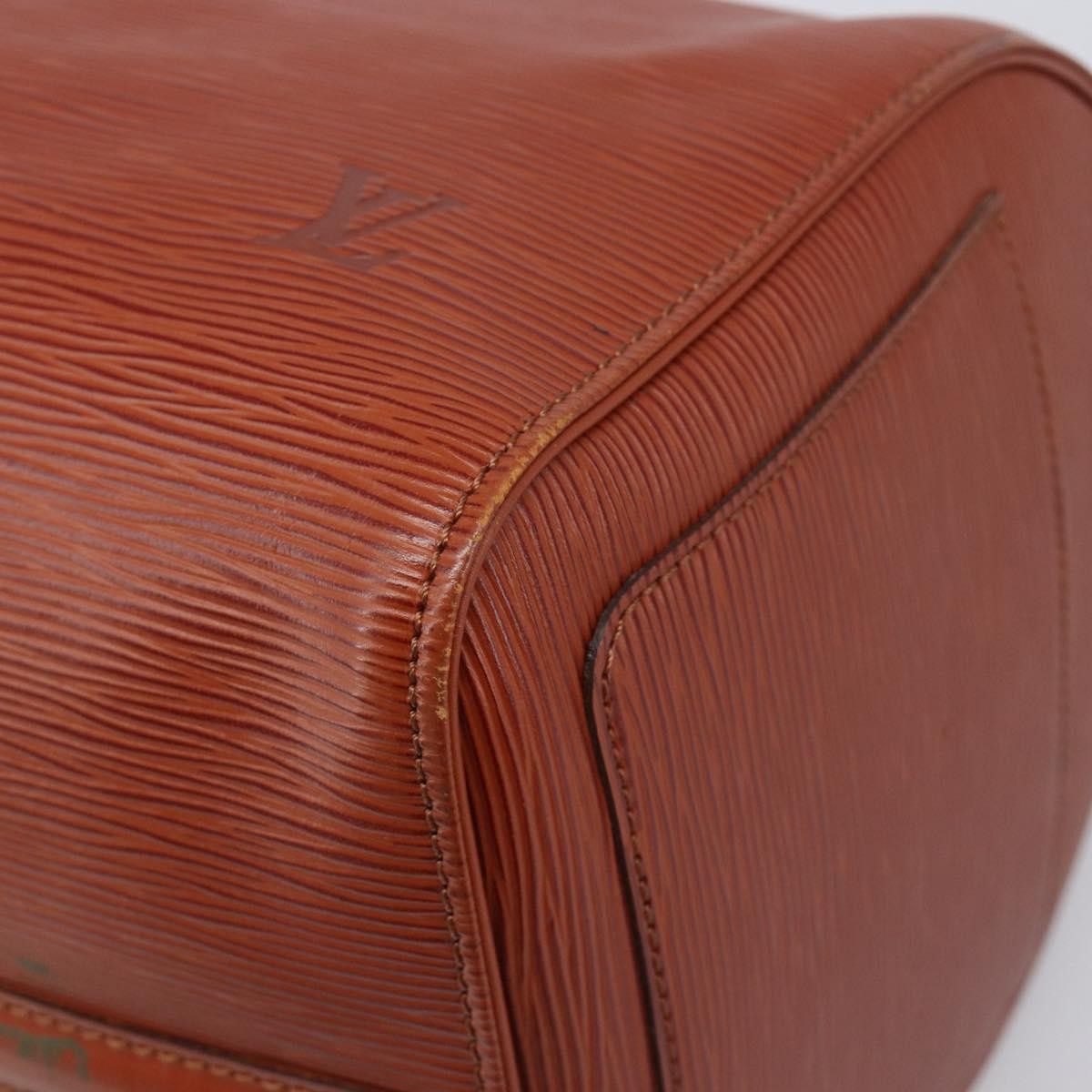 Louis Vuitton Speedy Epi Leather Brown Leather Handbag (Pre-Owned)