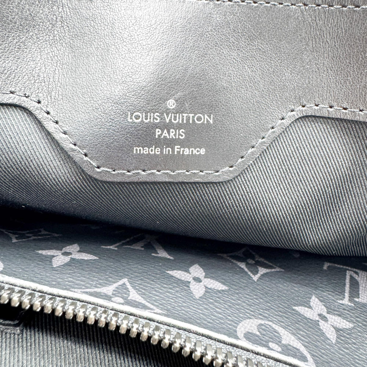 Louis Vuitton Grand Sac Monogram Jacquard Black Canvas Handbag (Pre-Owned)