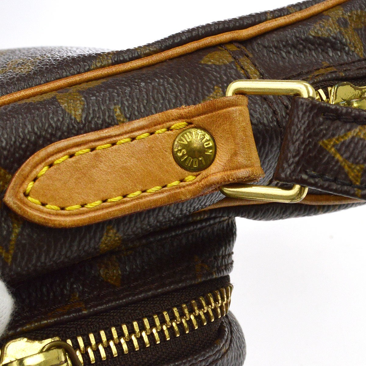 Louis Vuitton Amazone Monogram Canvas Brown Canvas Handbag (Pre-Owned)